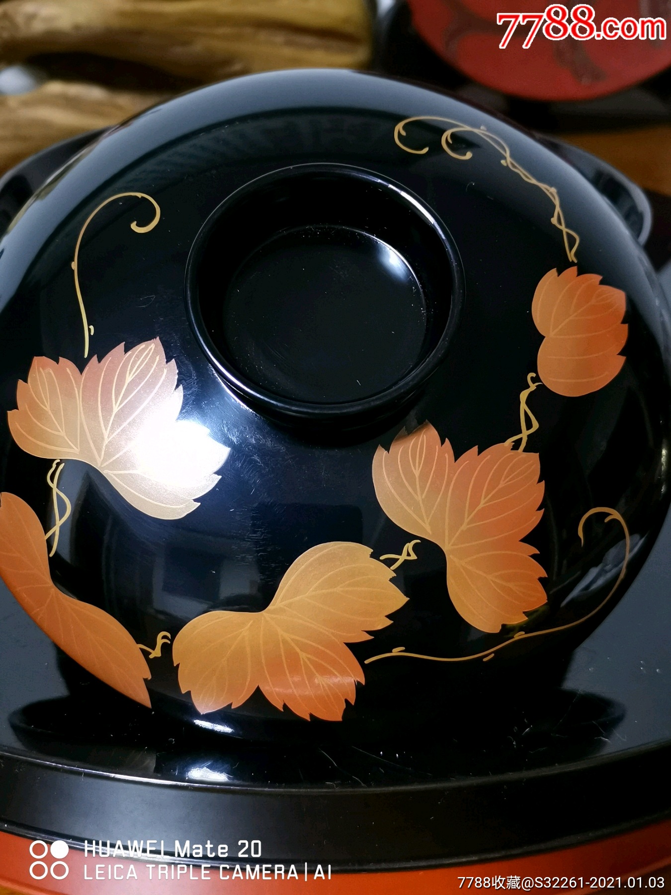 金莳绘大漆木胎