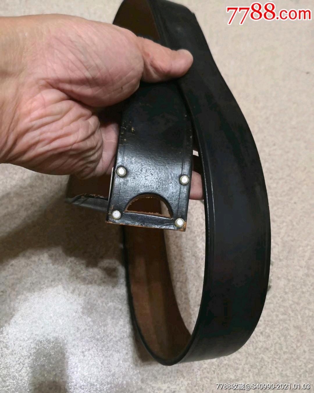 早期*用海军皮带一条