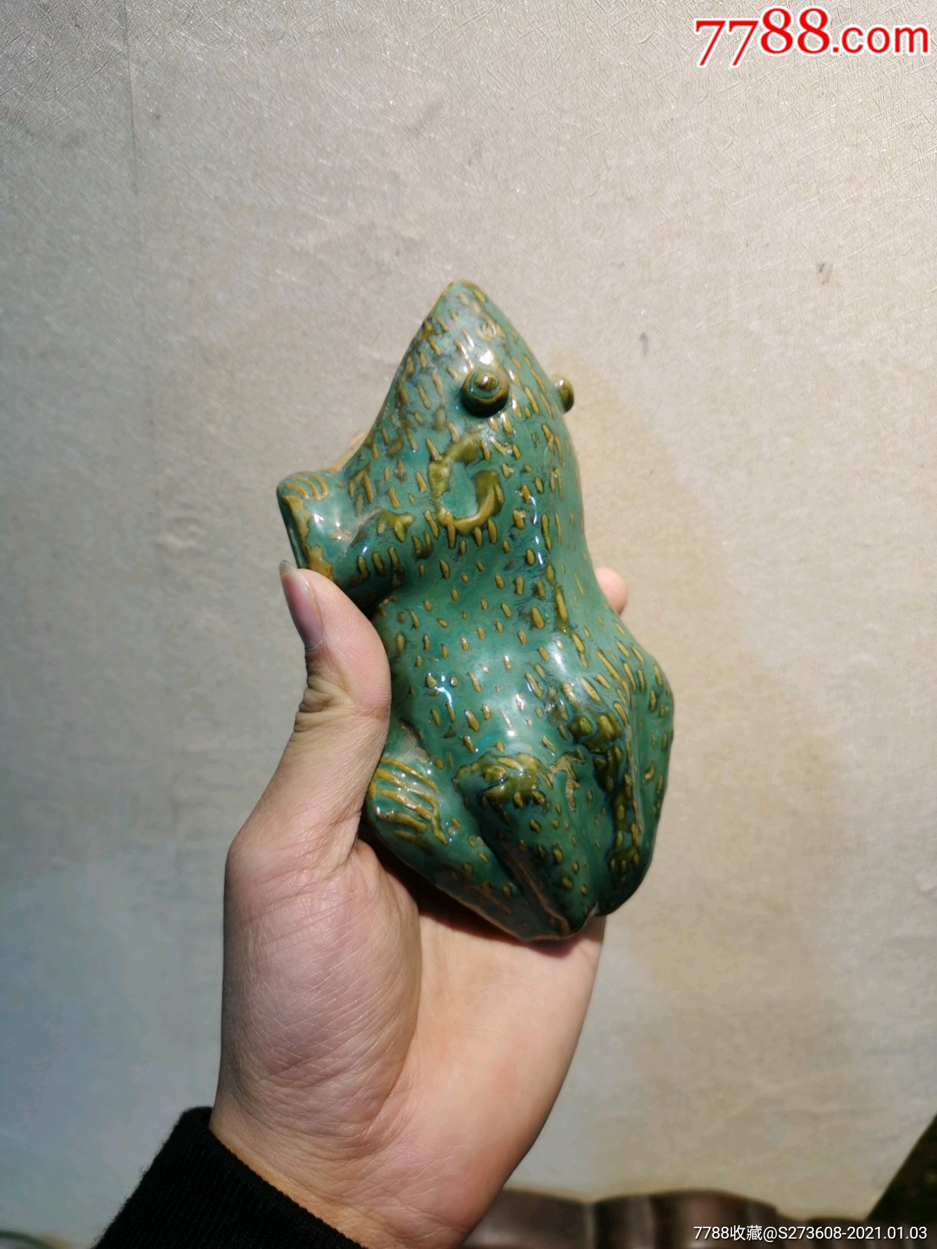 民国青蛙壁挂花插