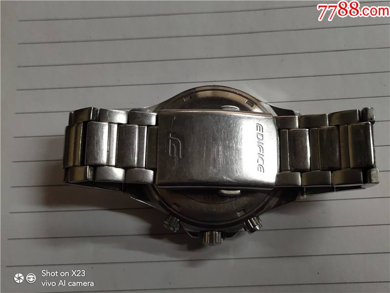 casio卡西欧edifice金属5118系列型号ef-546男士电子石英表