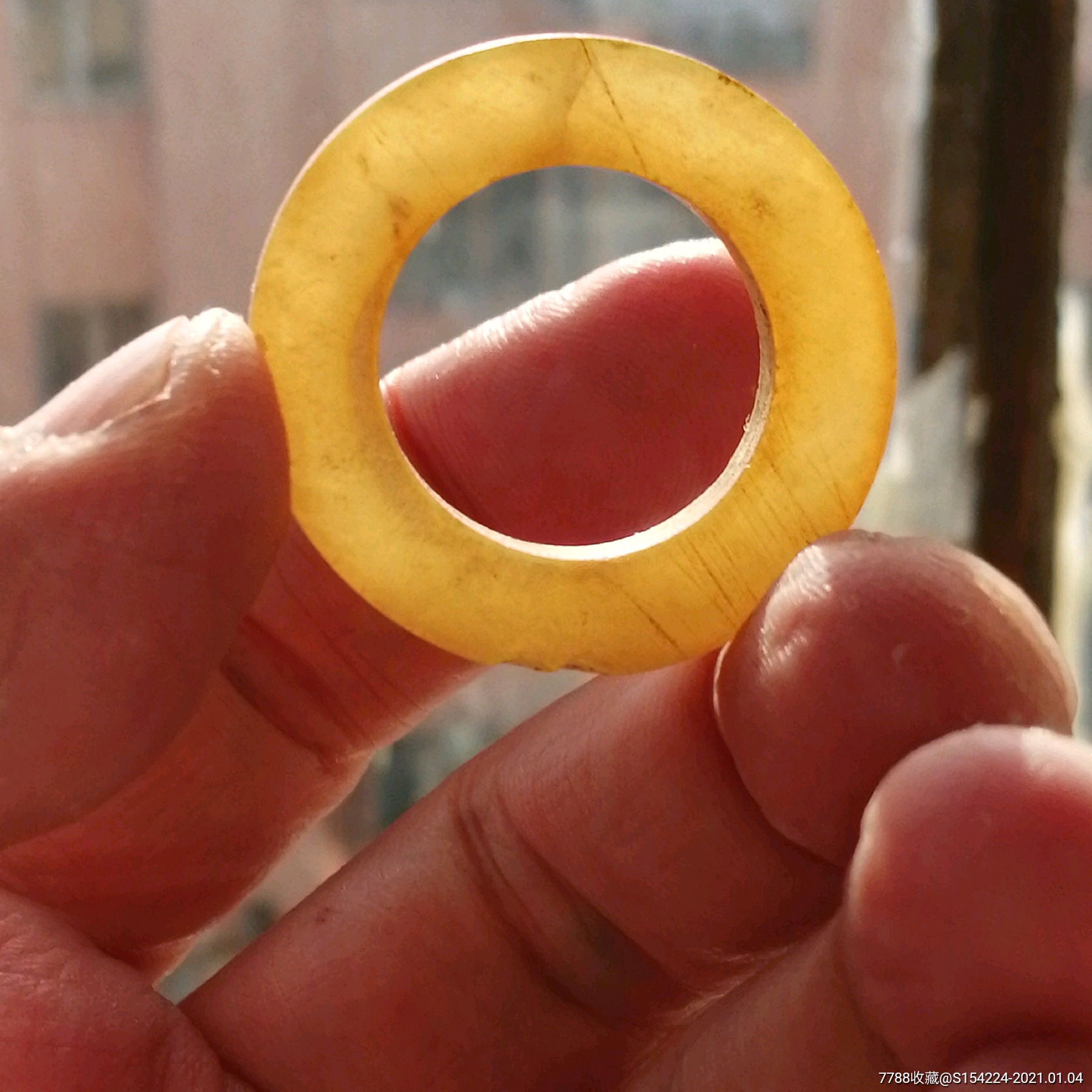 宋元时期袈裟环(玉环)