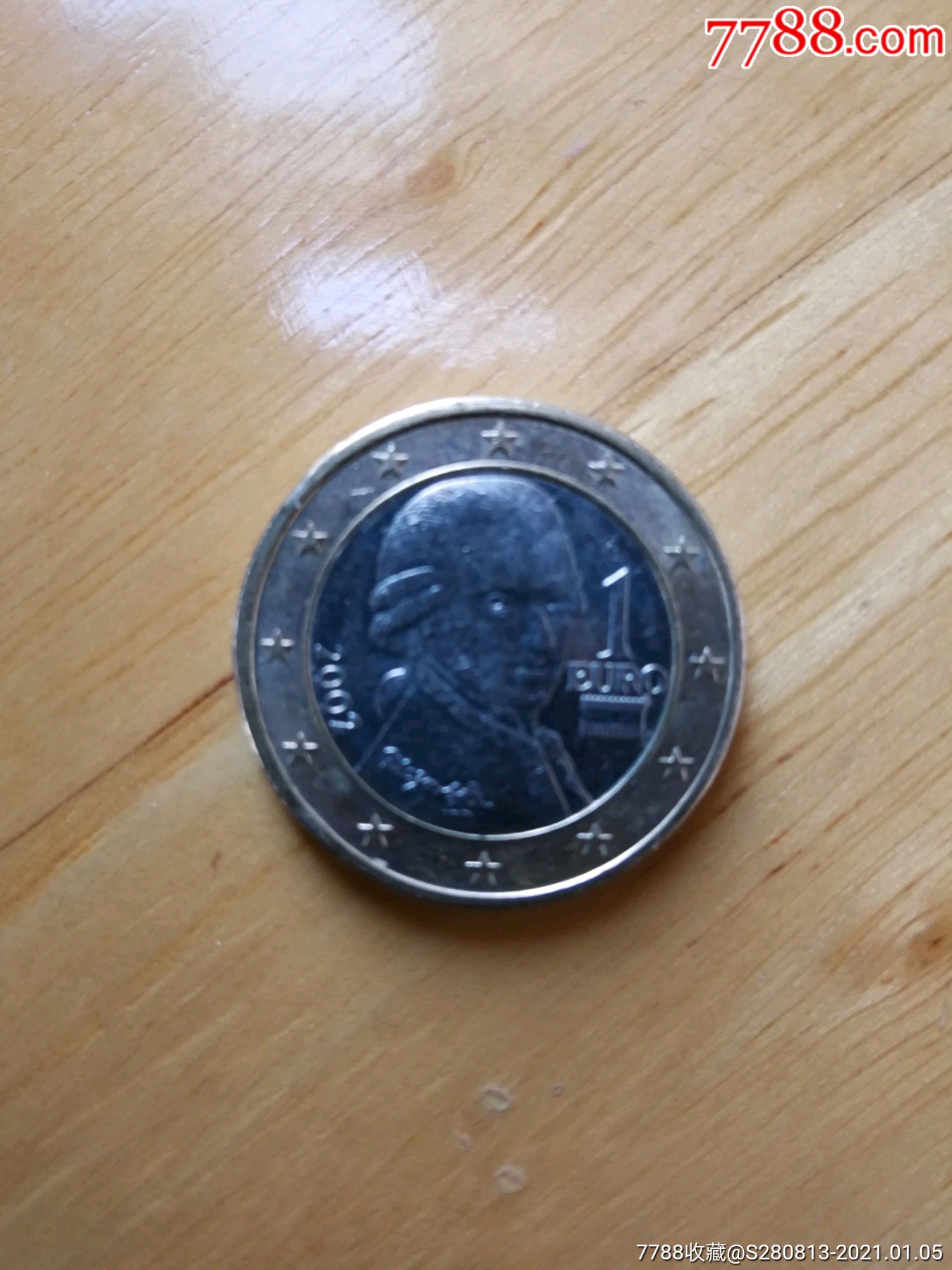 欧元硬币2002年1元