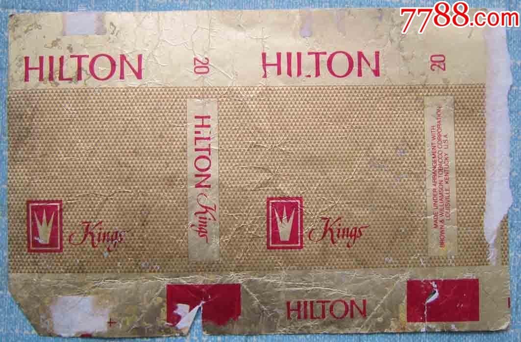 hilton_烟标/烟盒_第1张_7788钱币网