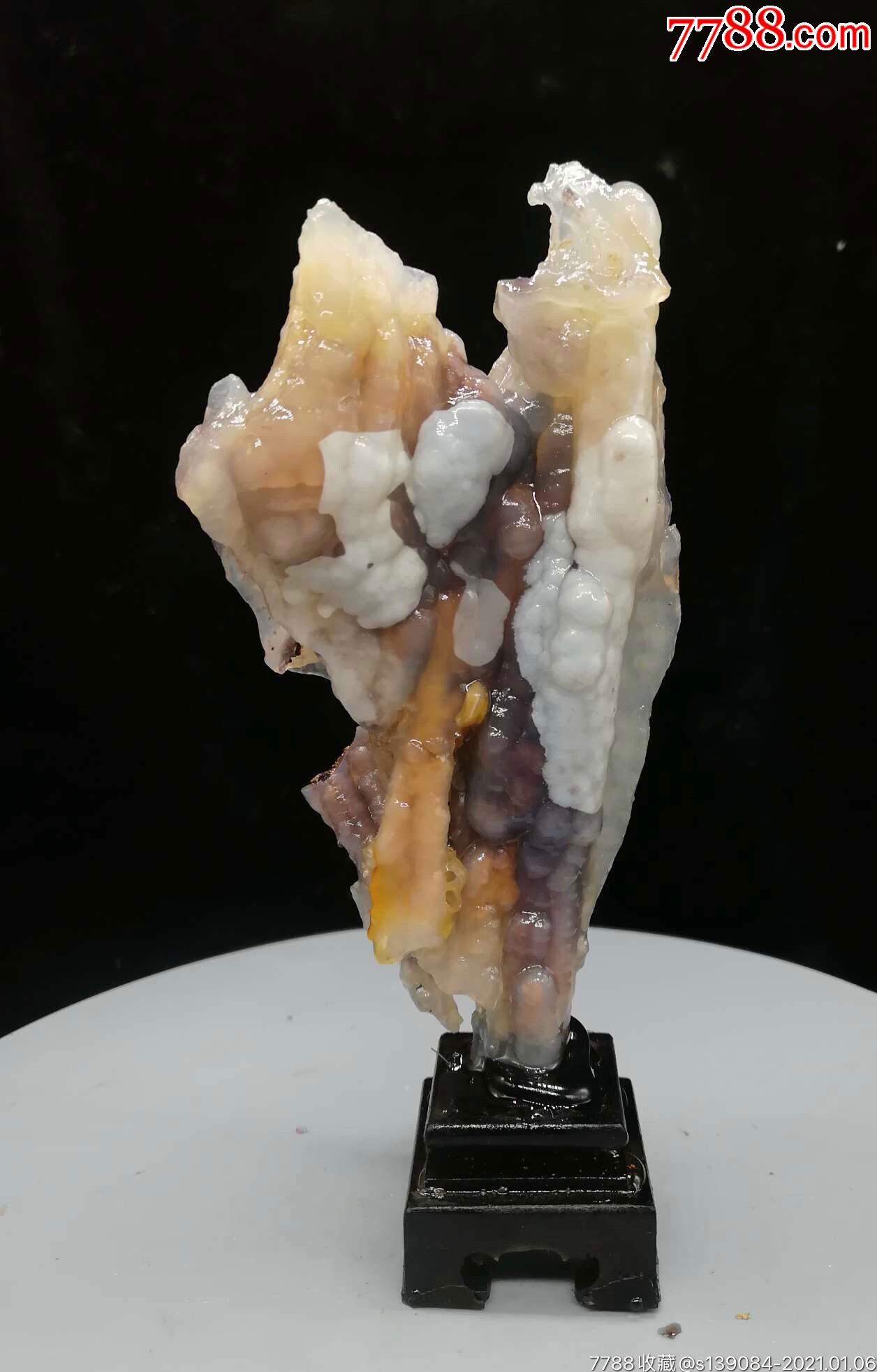 阿拉善玛瑙原石摆件包真