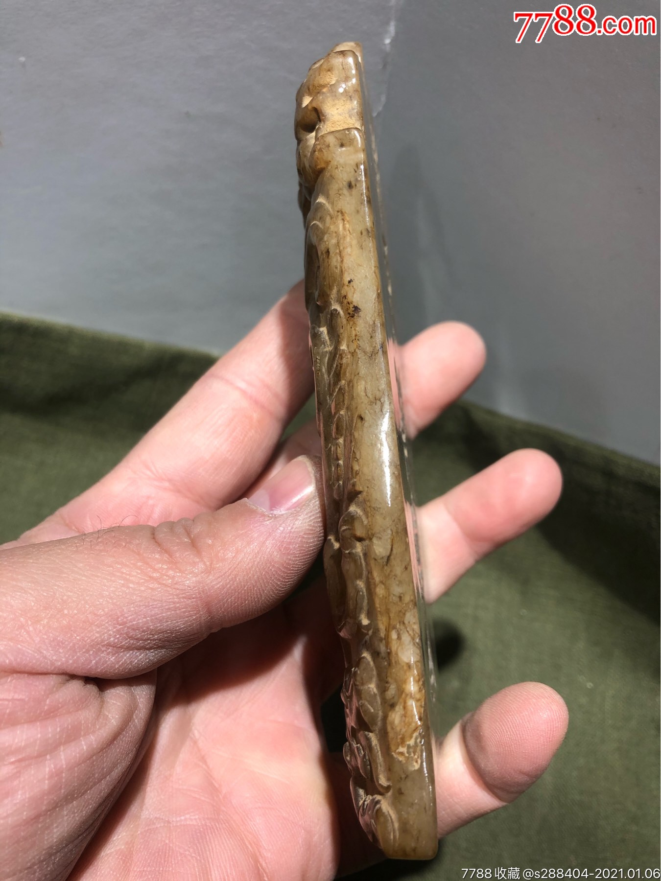 精品和田玉兵符