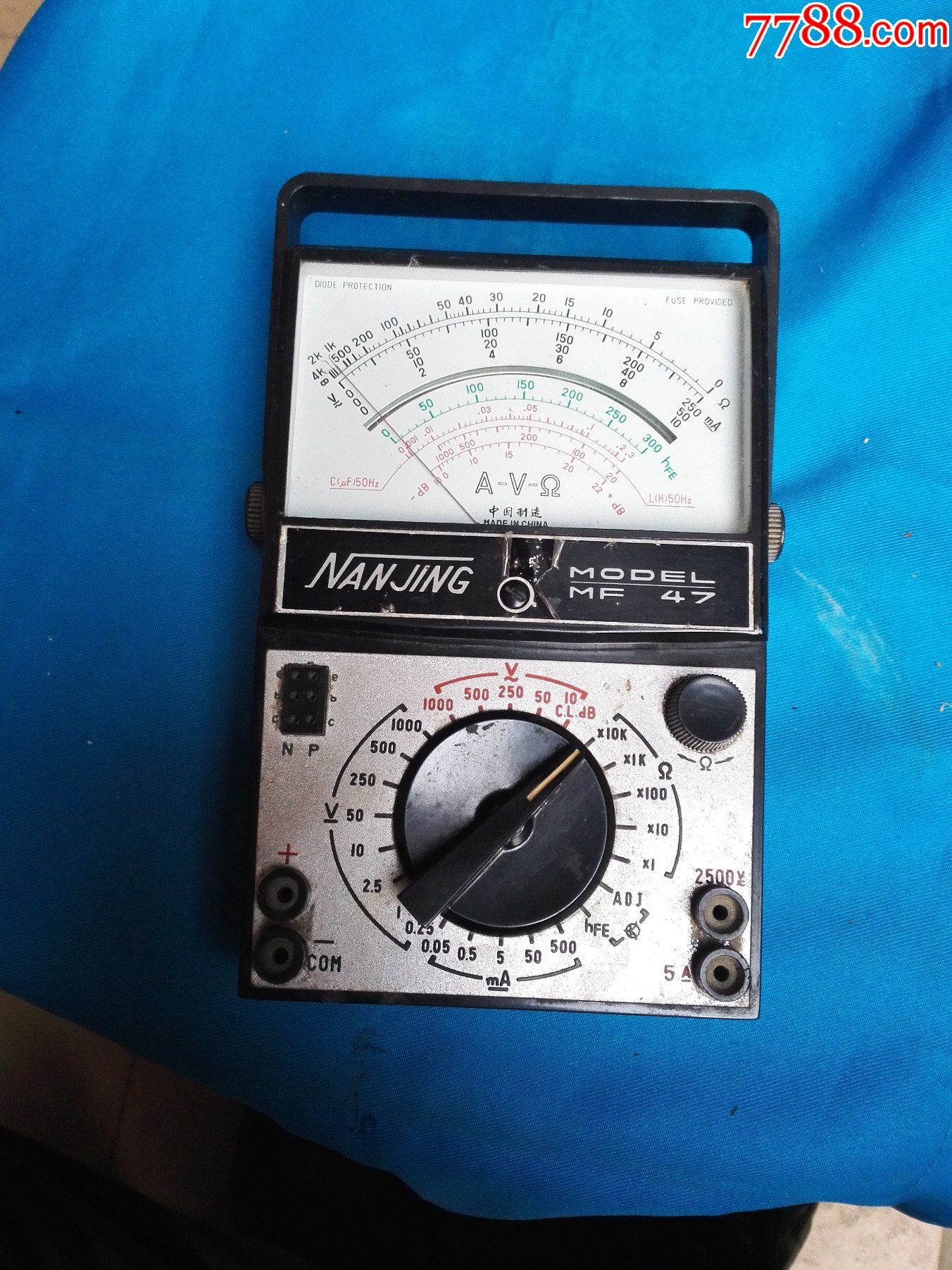 8*年南京mf—47万用表