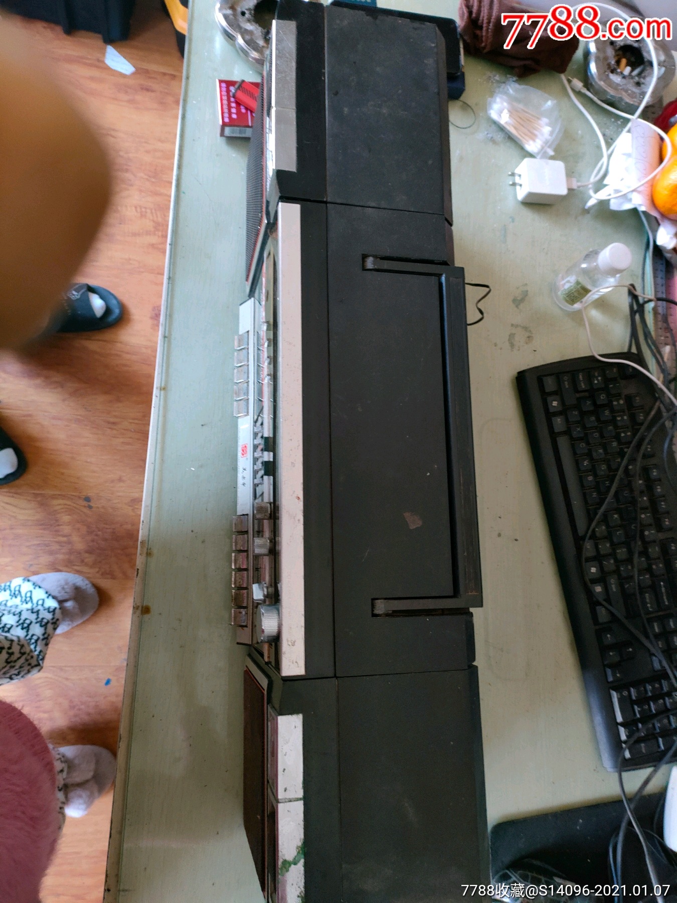 美迪申彩灯收录机(功能正常)-三用机/两用机-7788收藏