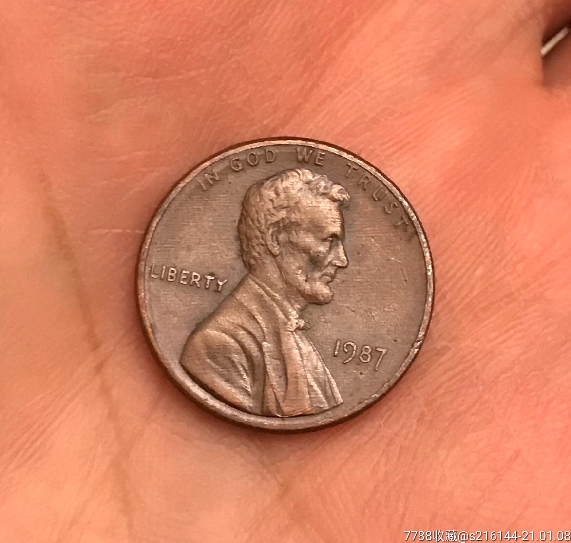 1987年美国硬币/1美分
