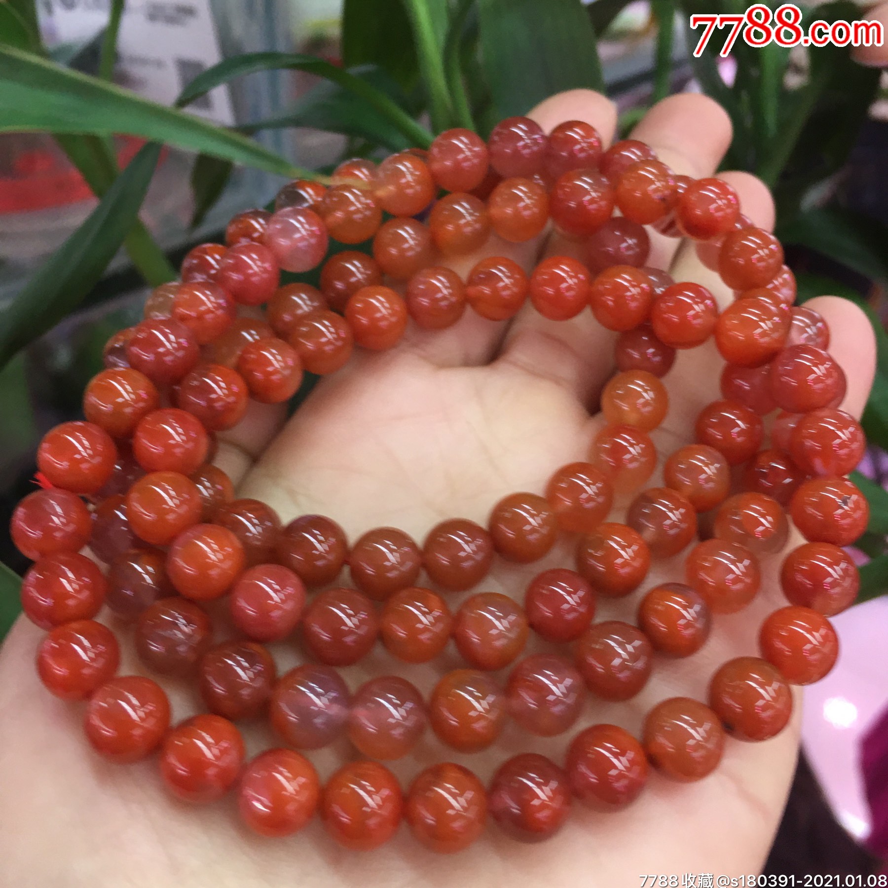 南红佛珠手串_玛瑙_赐福珠宝【7788收藏__收藏热线】