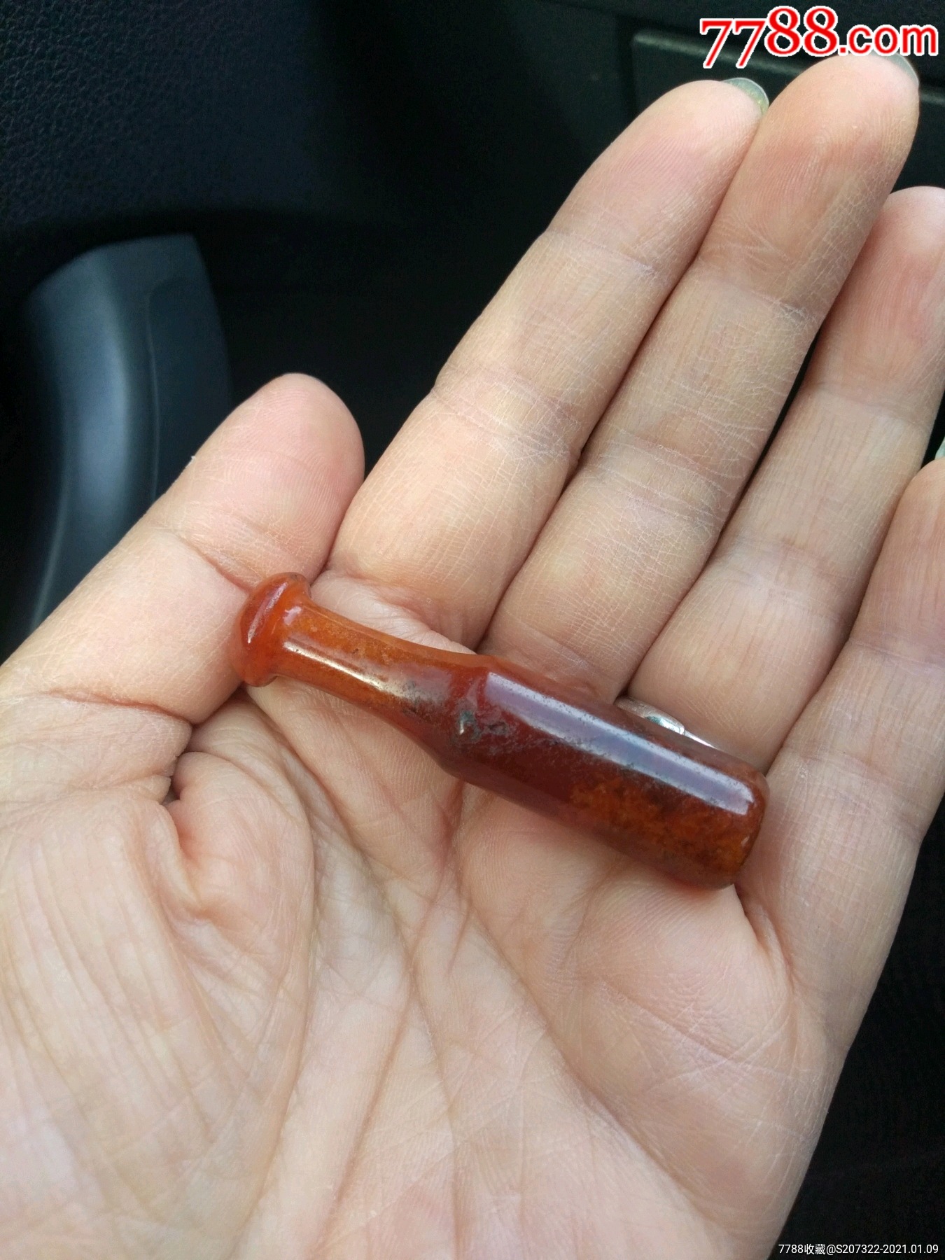 首页 零售 翡翠/缅甸玉 >> 清代红翡烟嘴