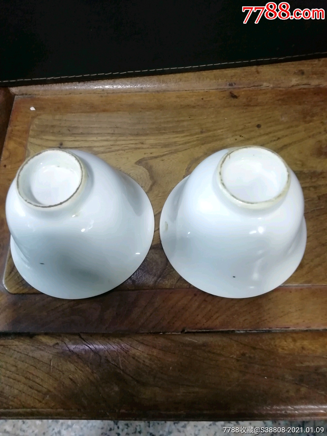 民国白釉大茶杯