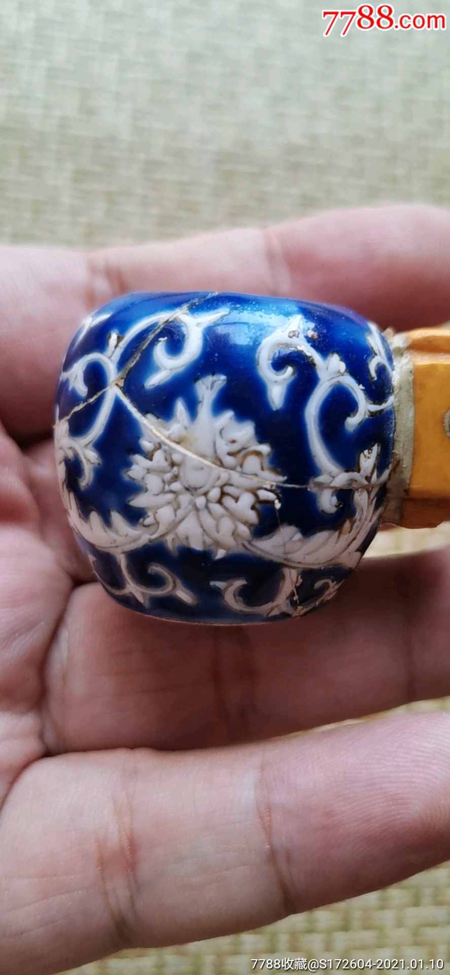 官窑标本清代鸟食罐