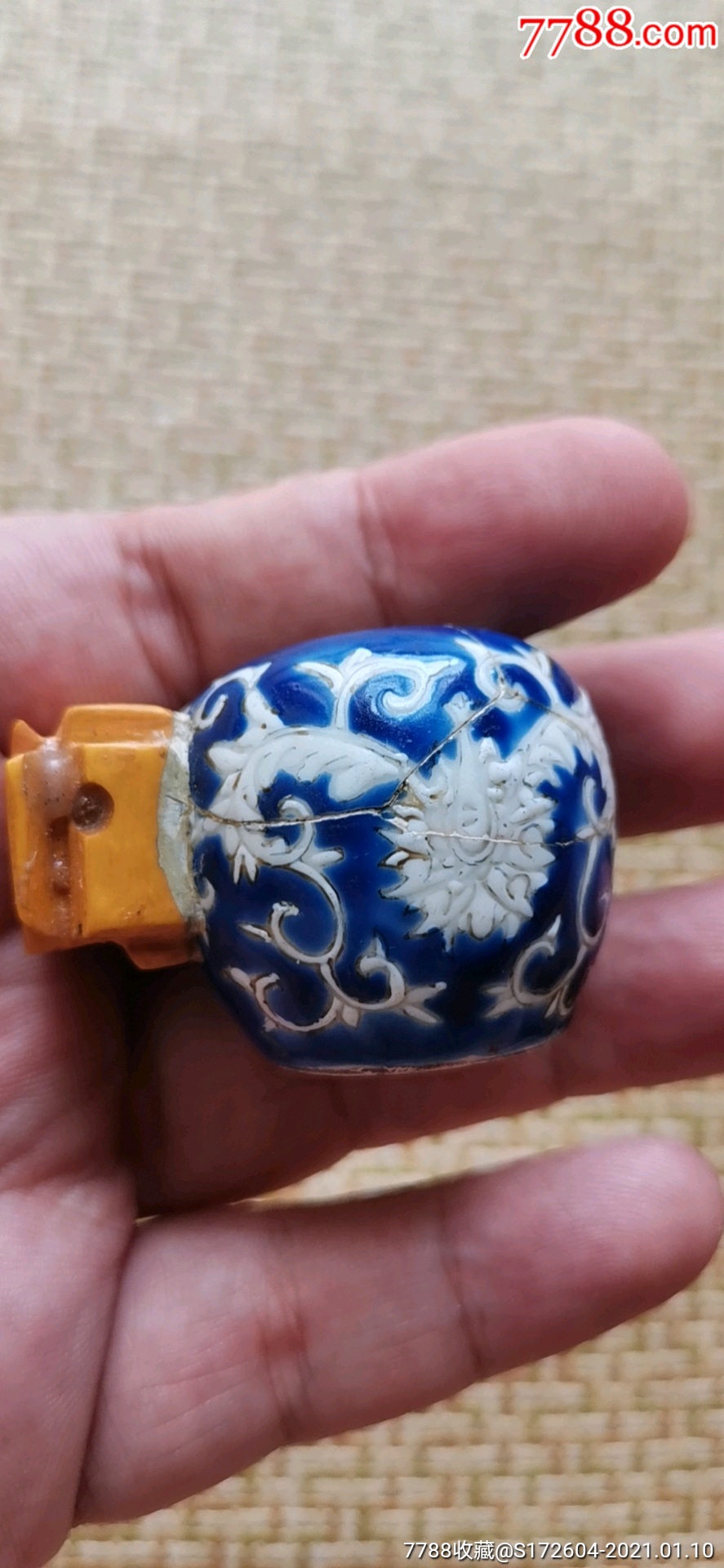 官窑标本清代鸟食罐