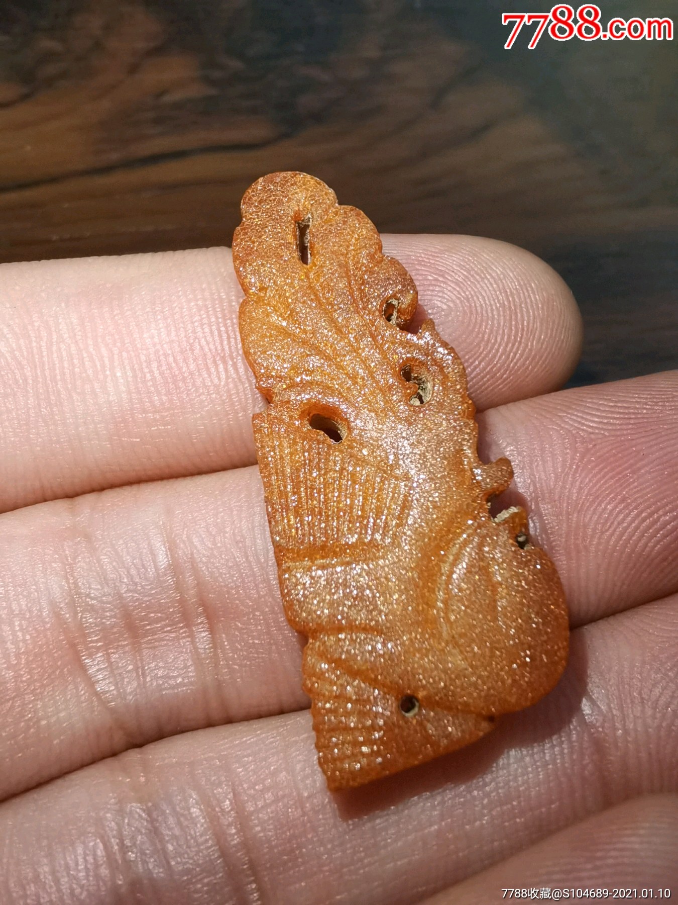 明代老蜜蜡凤凰