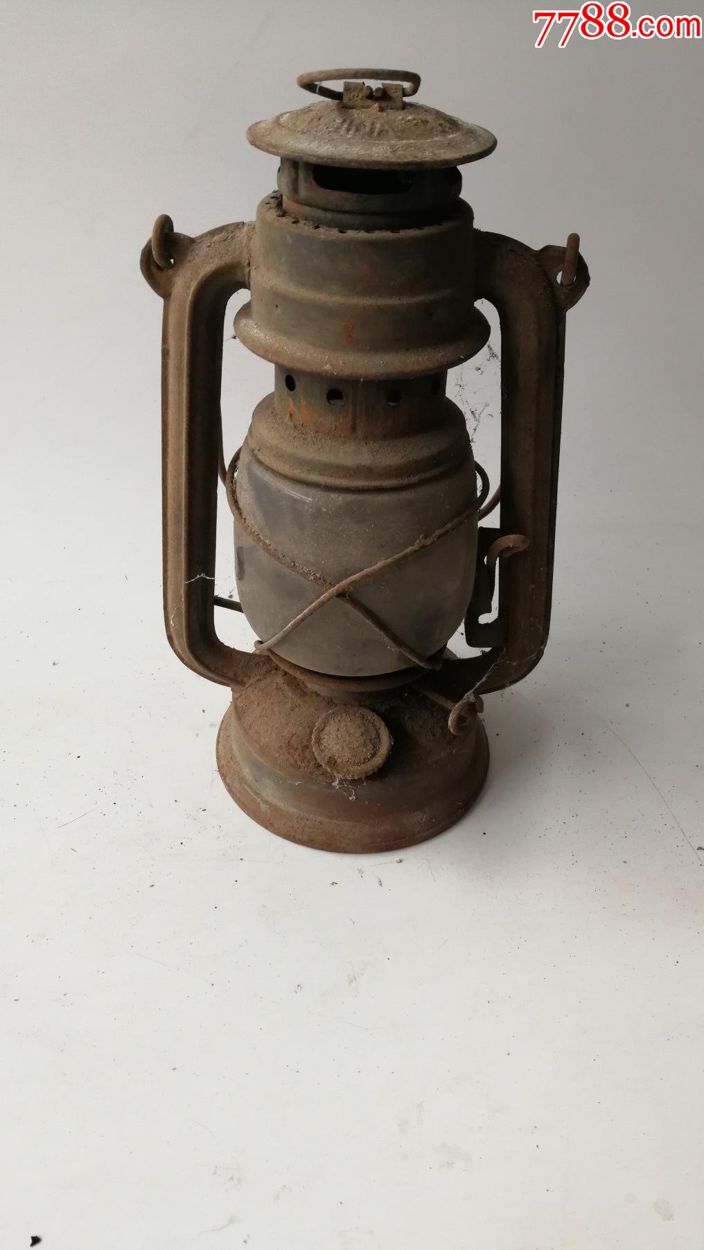 建国初玻璃罩马灯桅灯真品老货完好