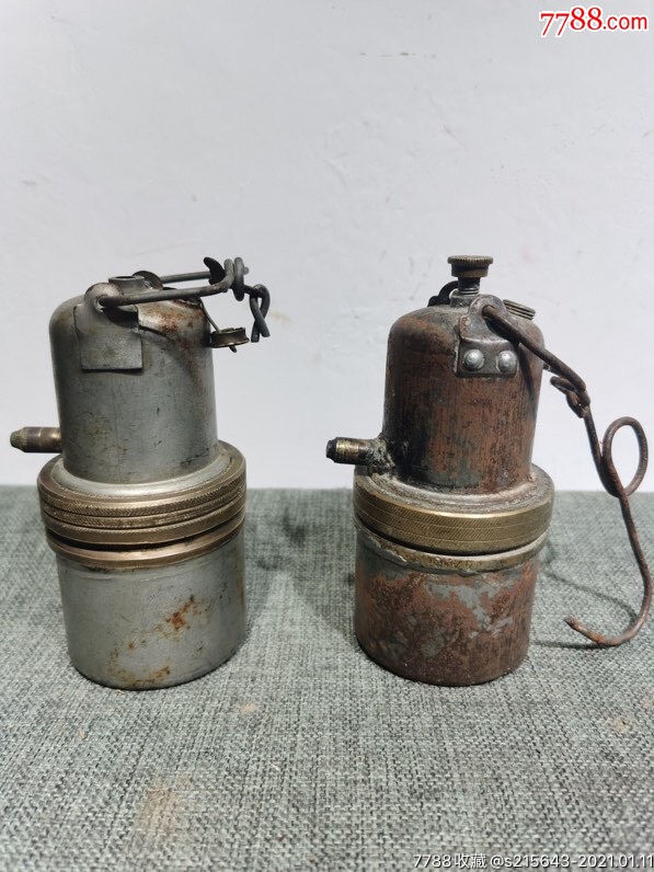 60年代知青上山下乡用的嘎石灯烧水和石头照明全品不漏正常使用