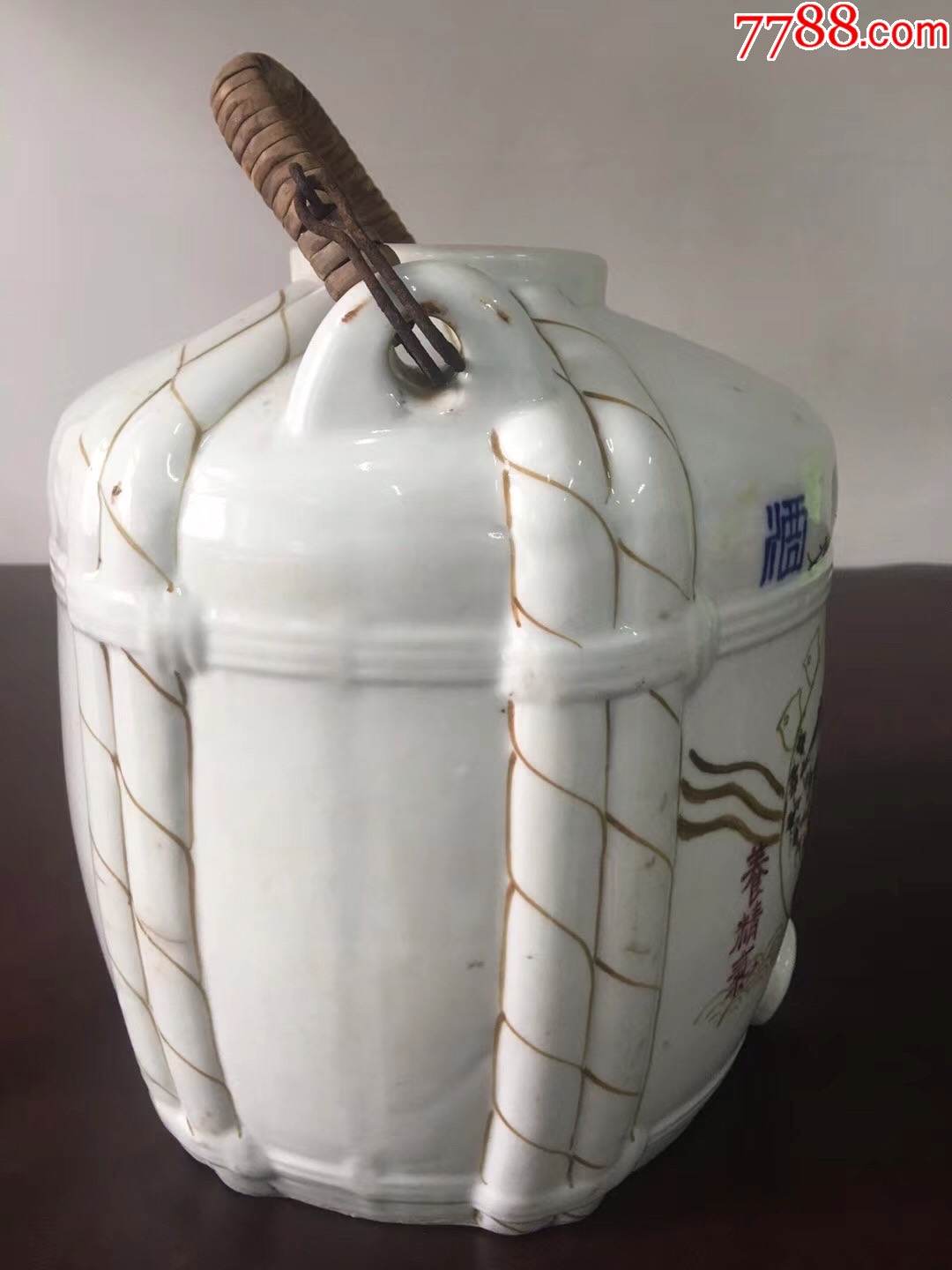 日伪时期日本老清酒坛