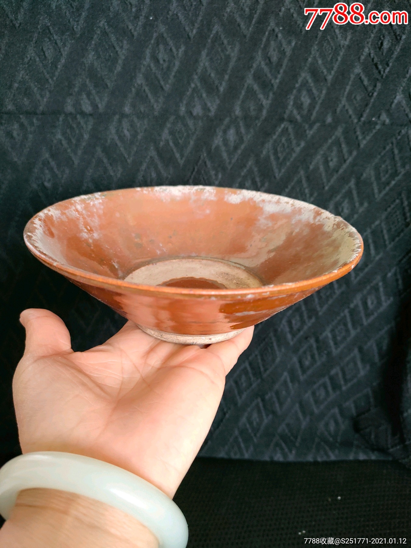 59810品99民国紫金釉梅兰君子瓷碗￥29810品99元代茶叶末釉贯耳瓶