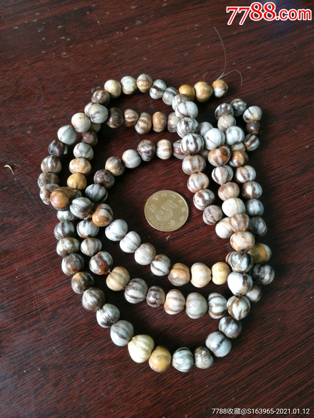 有些年份的108颗草籽手串_其他手串/佛珠_第1张_7788书籍