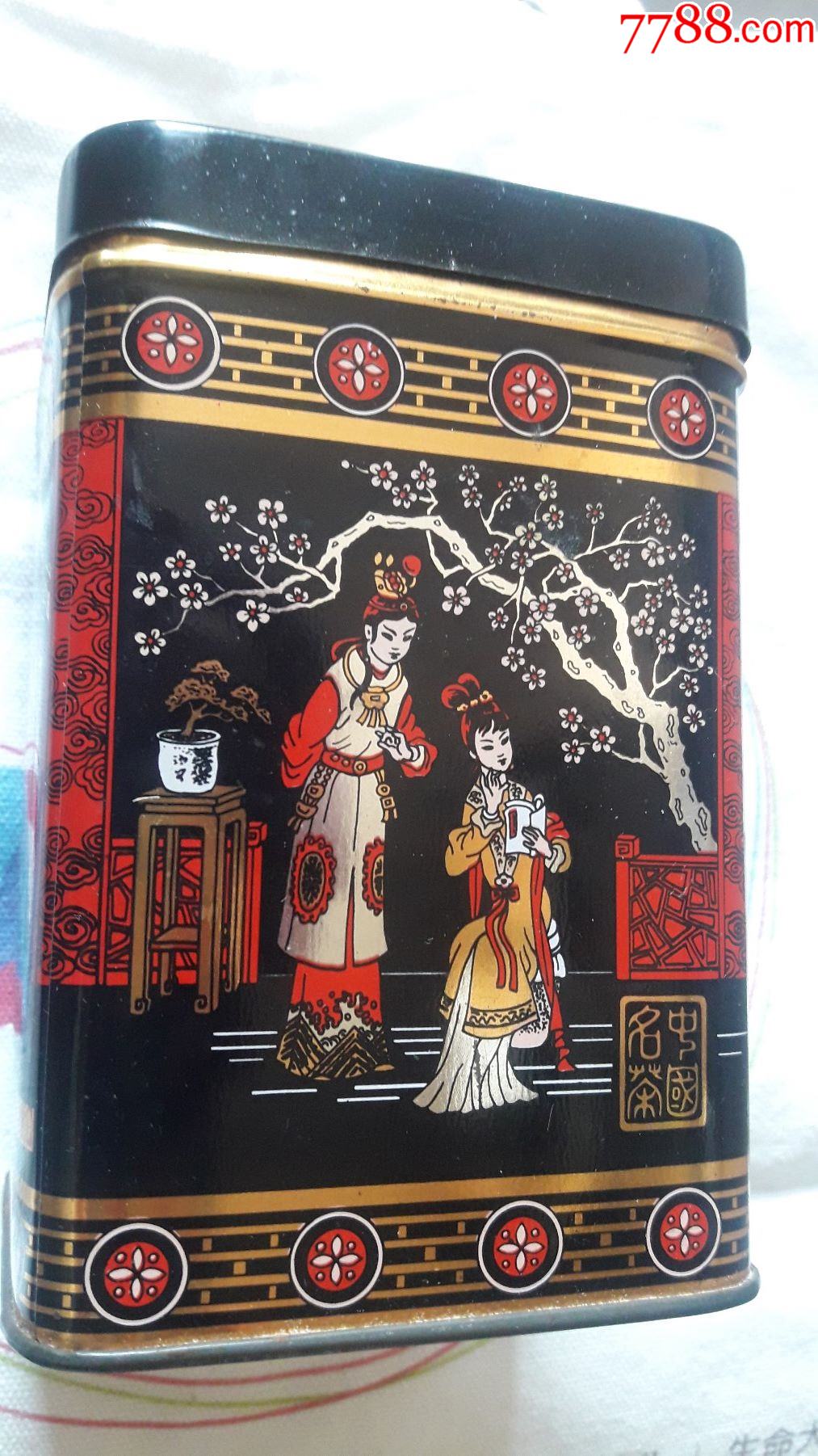 红楼梦人物茶叶盒_旧盒子_第2张_7788书籍