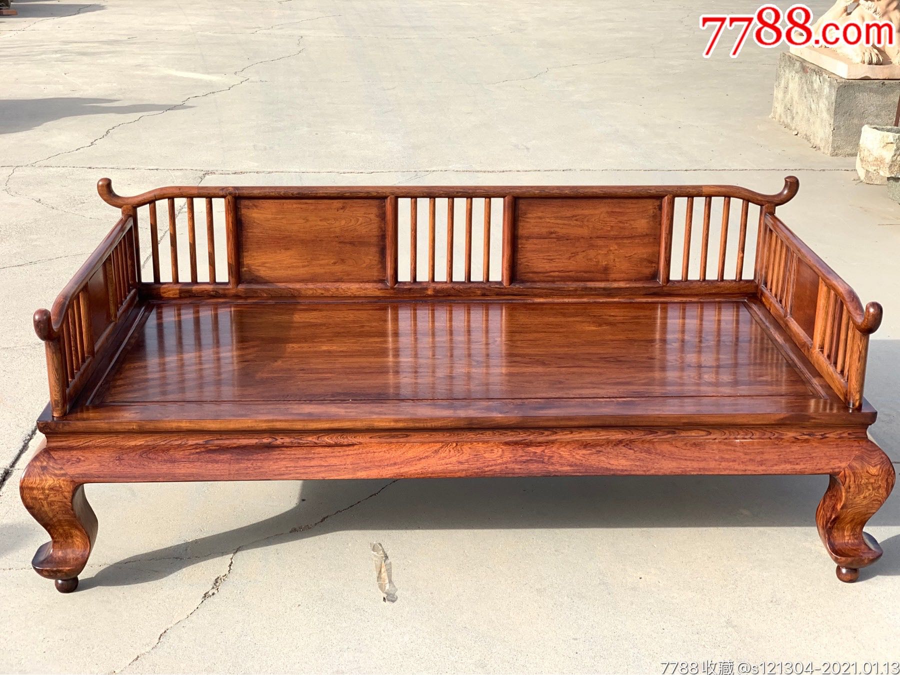 罗汉床黄花梨古典家具仿古家具