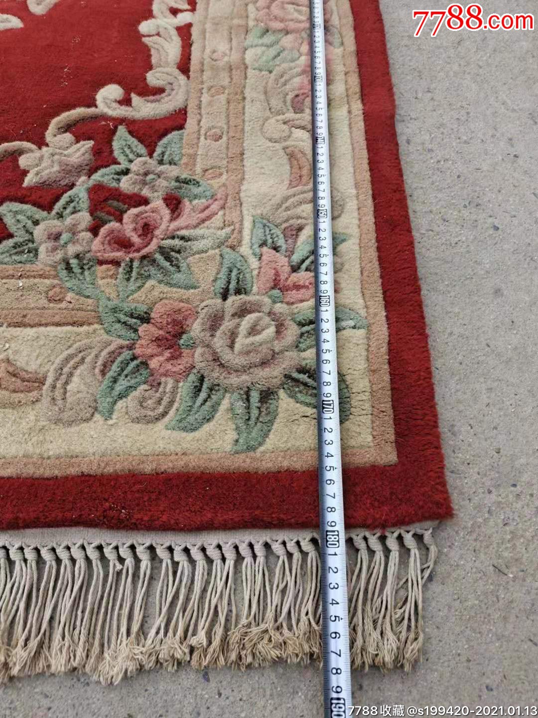 首页 零售 毛毯/线毯 >> 羊毛老地毯,纯手工制作,酒店,会所装饰佳品.