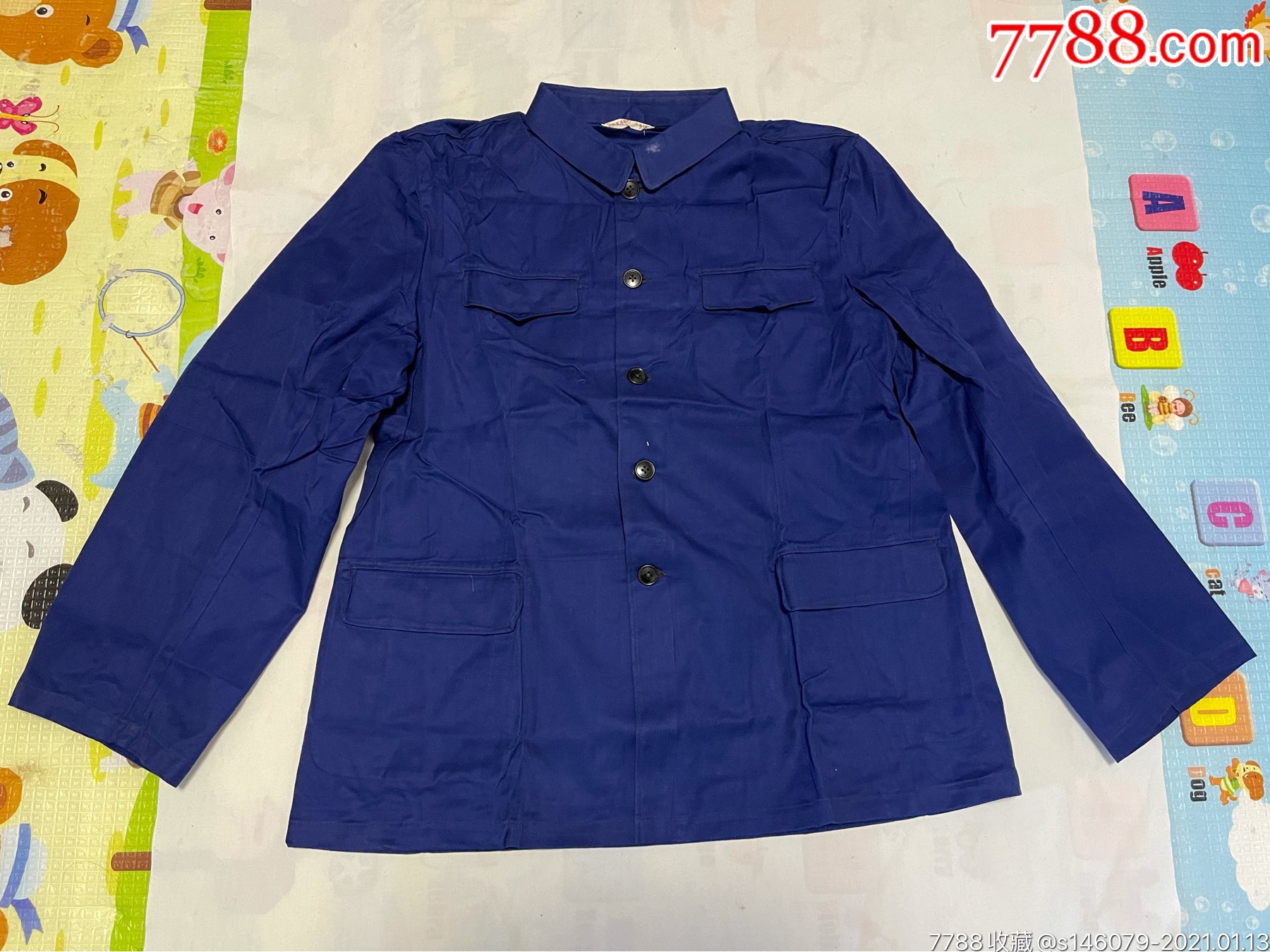 六十年代烈军属服装厂制作的工作服-其他服饰-7788陶器收藏