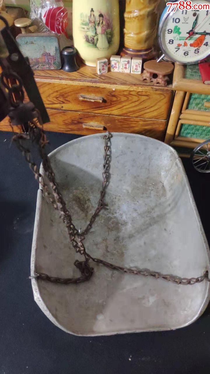 上世纪60-70年代老盘称老式老秤杆称砣民俗怀旧老物品.第拾壹组