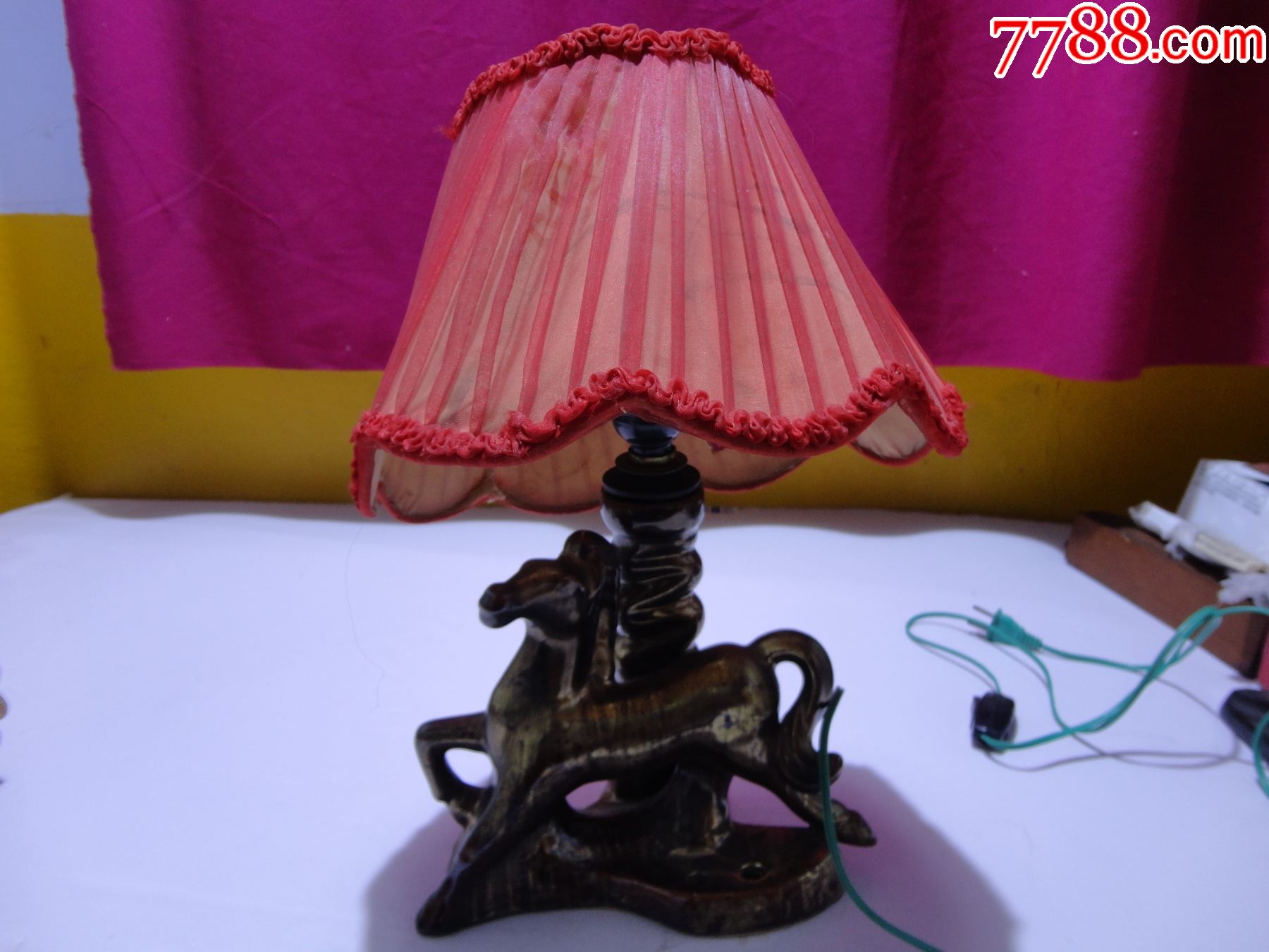 70年代立柱式台灯床头灯