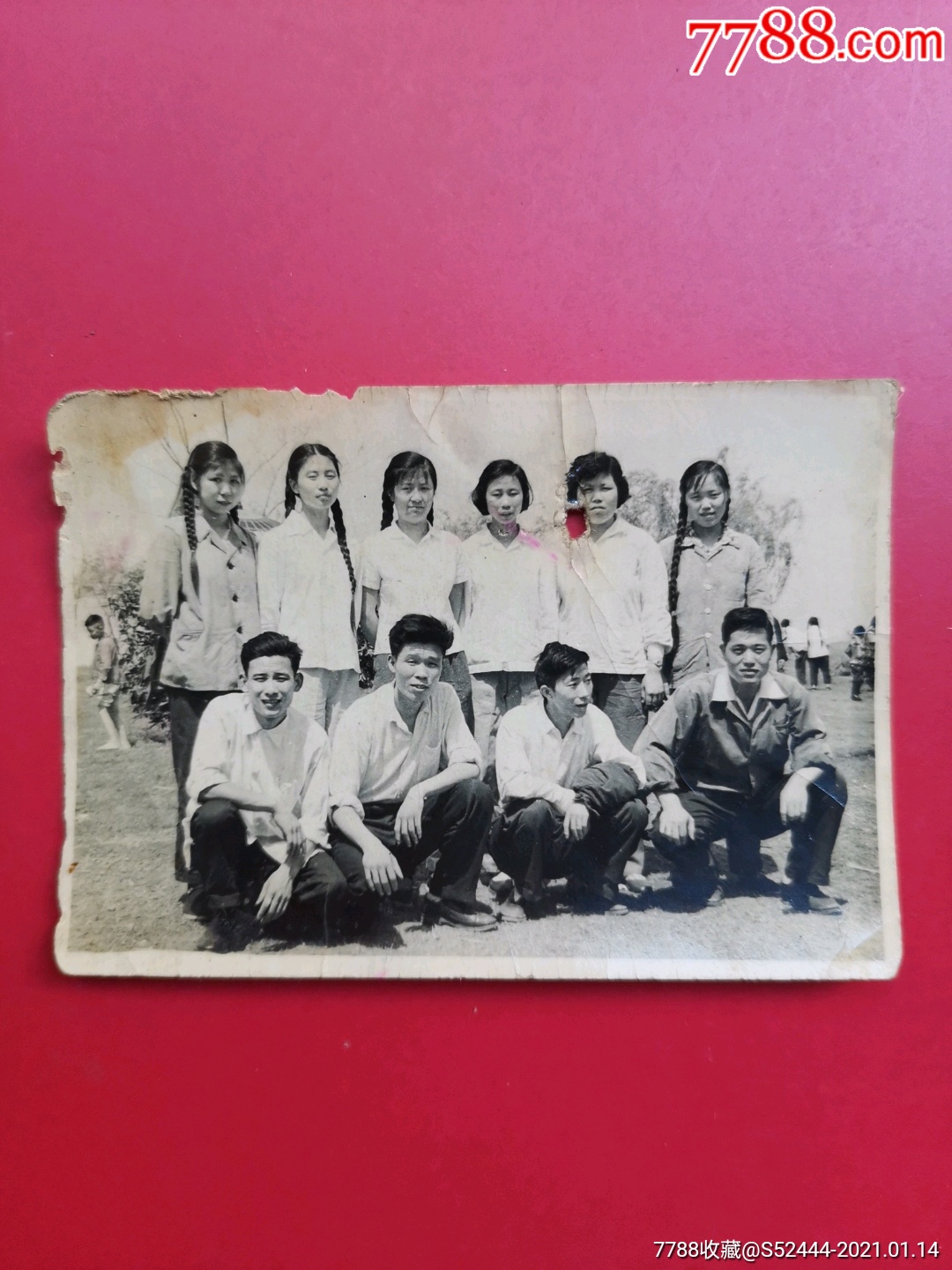 武汉上山下乡知青合影照