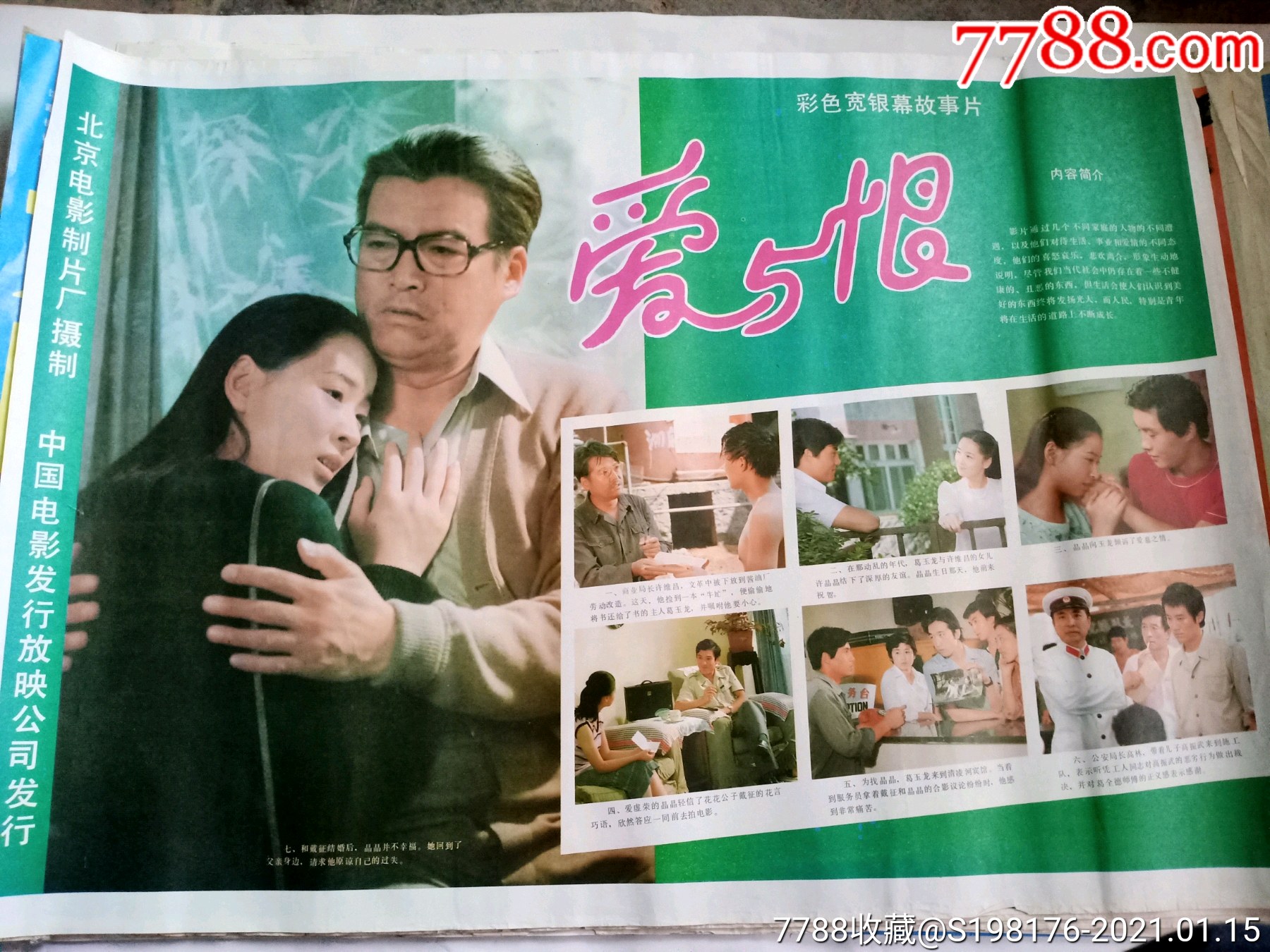 爱与恨,电影海报