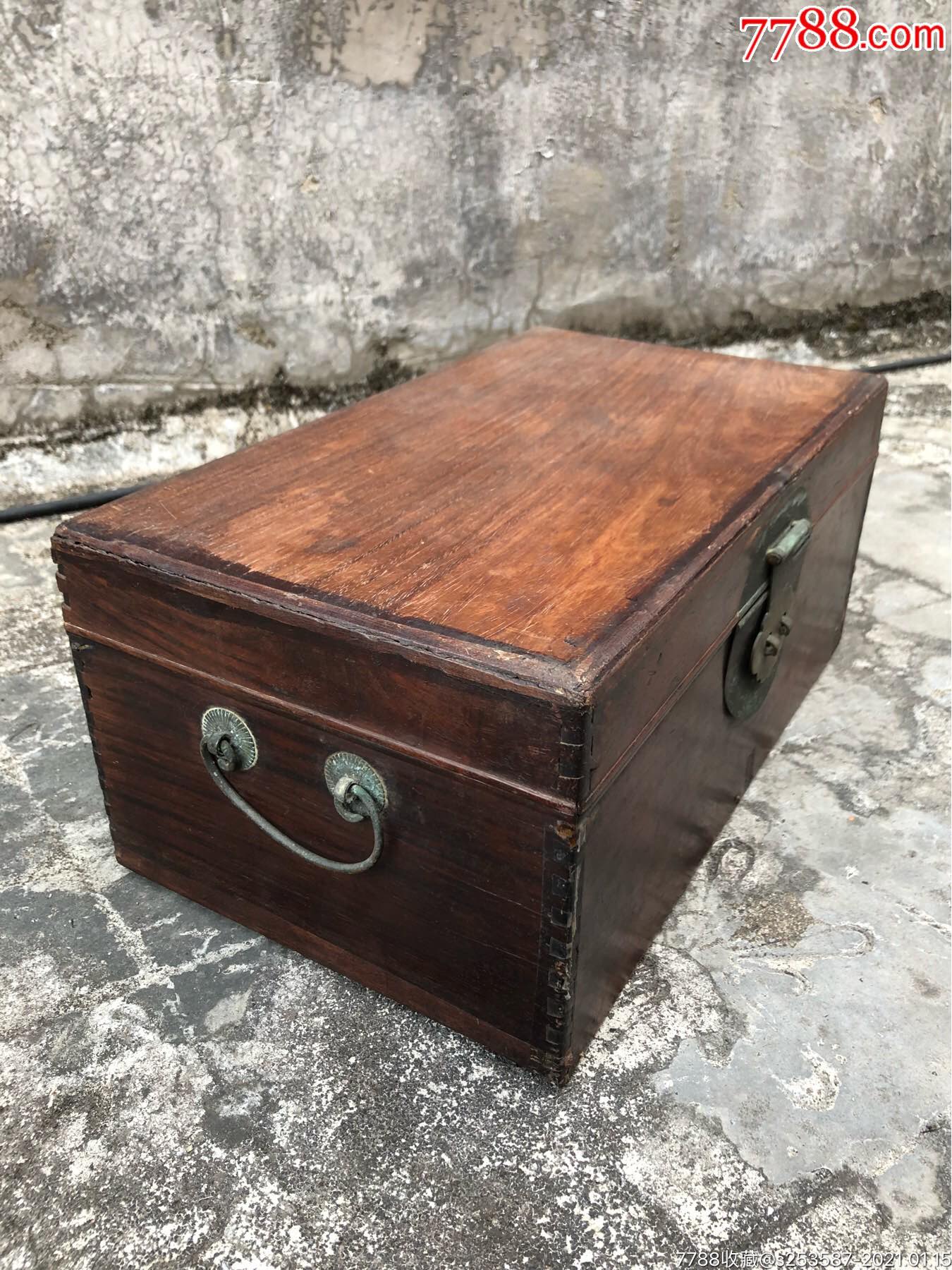 清代黄花梨箱子