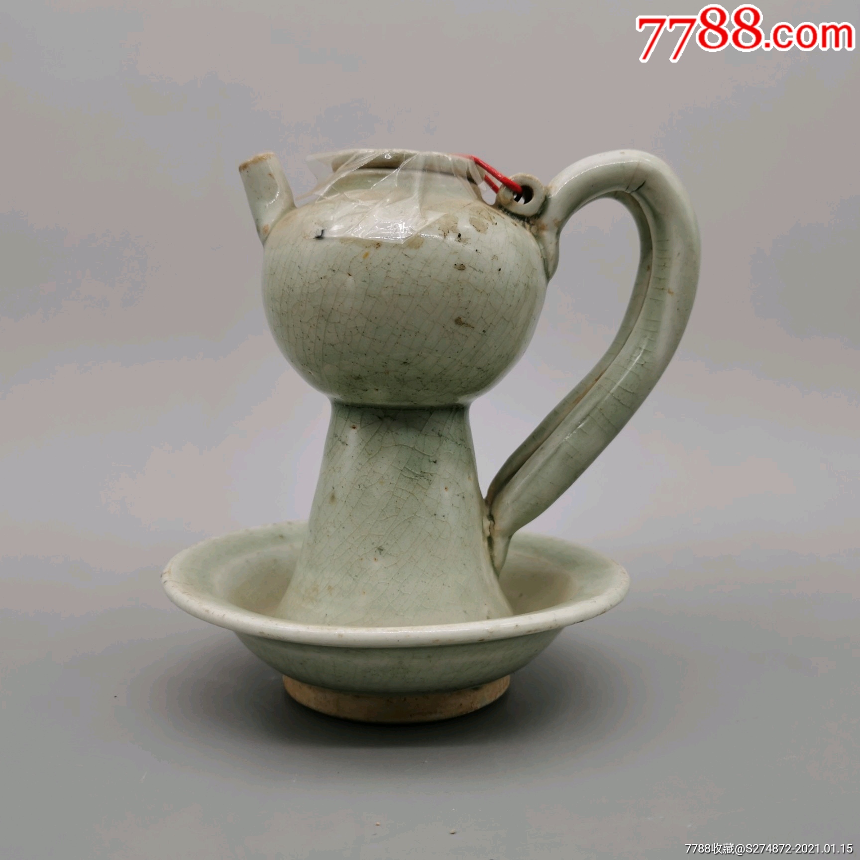 宋代影青瓷油灯盏