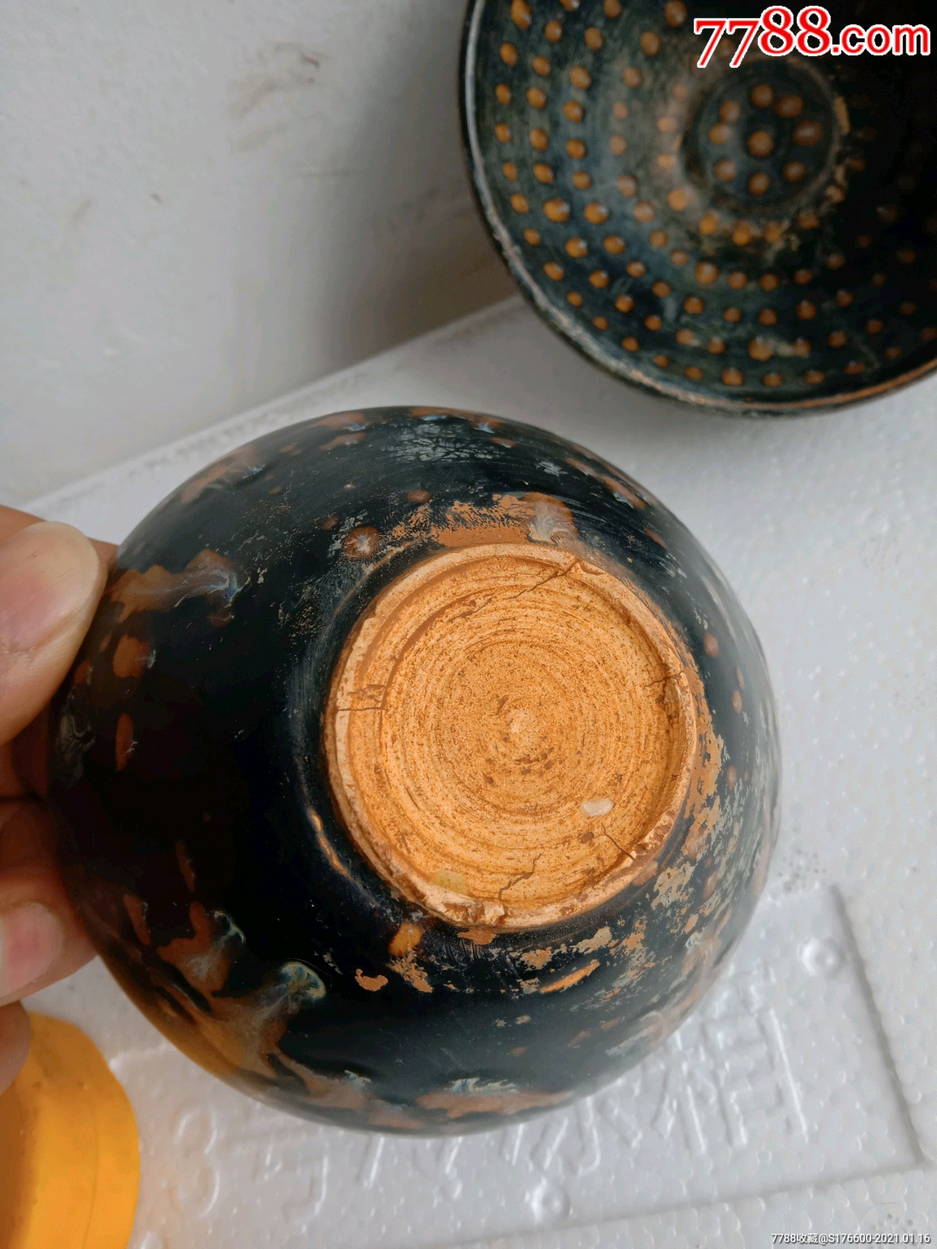 吉州窑盏一对_黑瓷/天目瓷_第10张_7788瓷器
