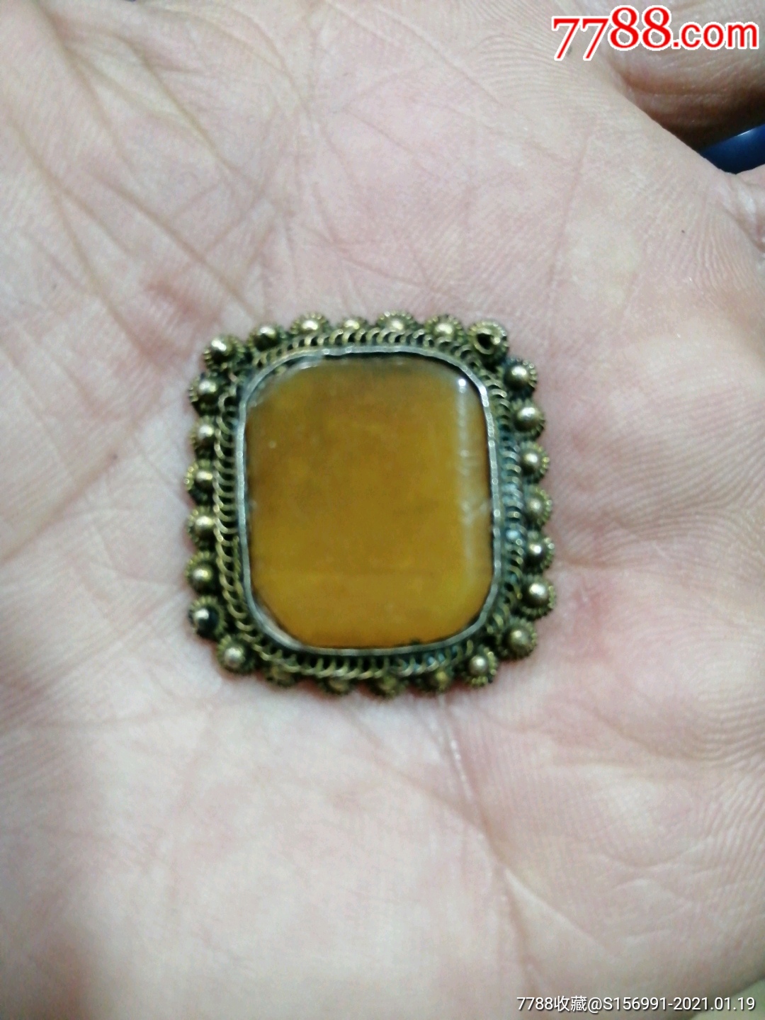 田黄帽正_寿山石_图片鉴赏_收藏价格_7788铜器收藏