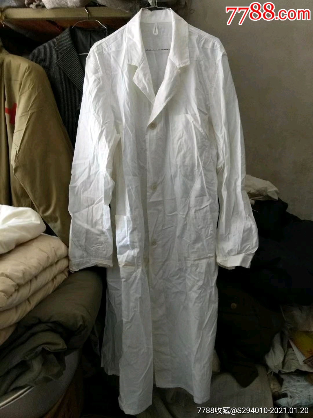 全新78军医白大褂!冬季的,配号包1.2.3号