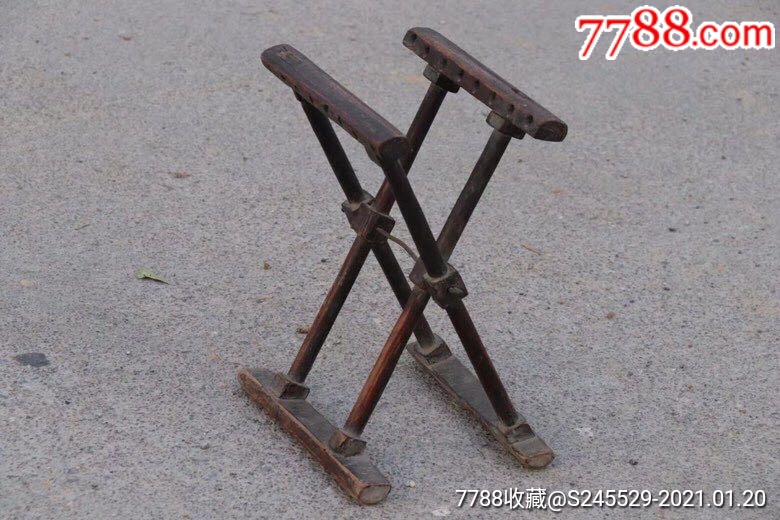 马扎又称"胡床"黄檀木