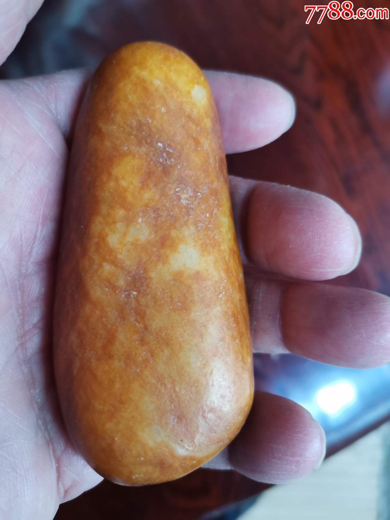 非常漂亮的新疆和田玉籽料原石10888【红色书收藏店】_第3张_7788工艺