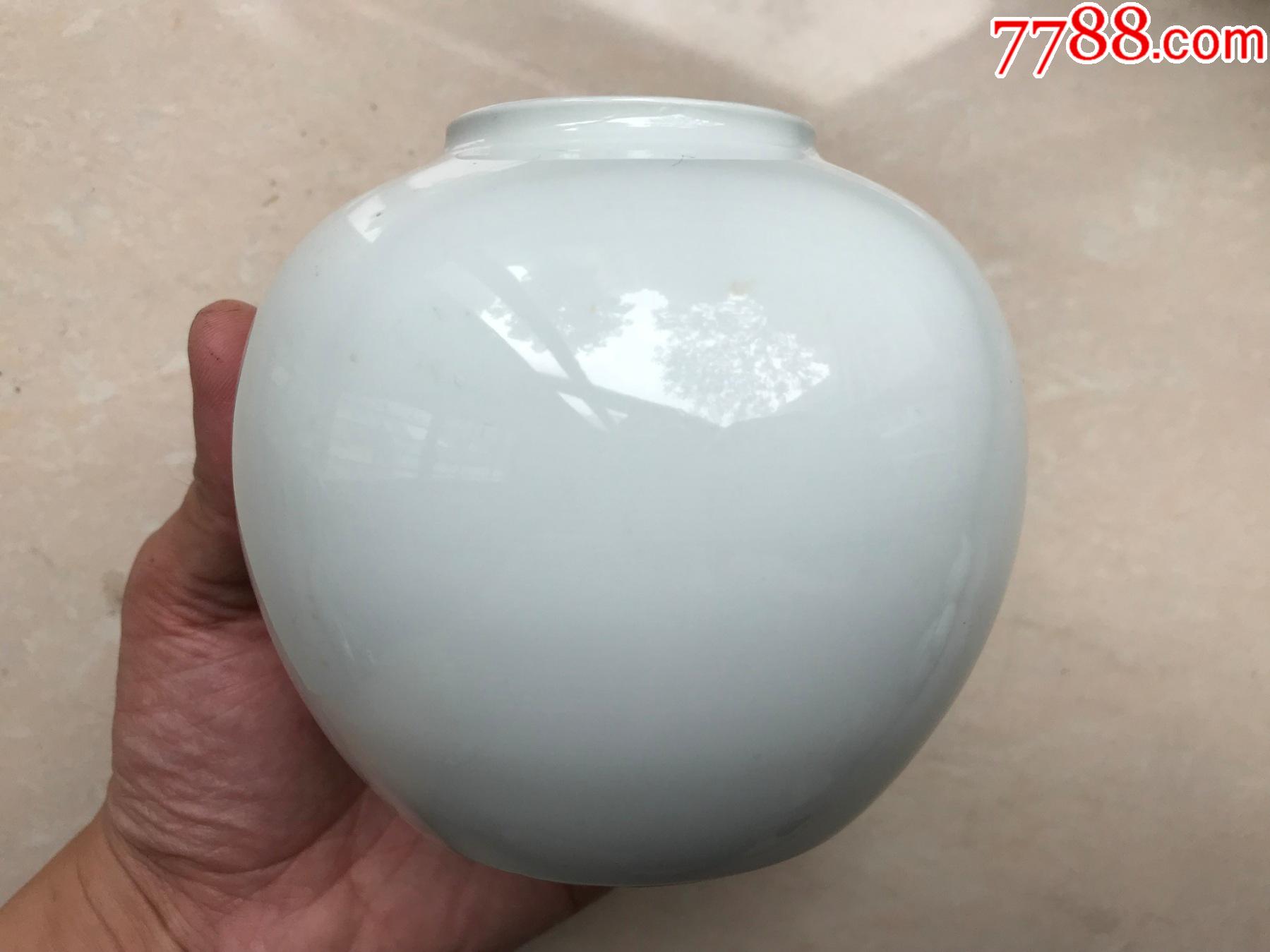 七八十年代白釉小罐_单色白瓷_第1张_7788钟表收藏