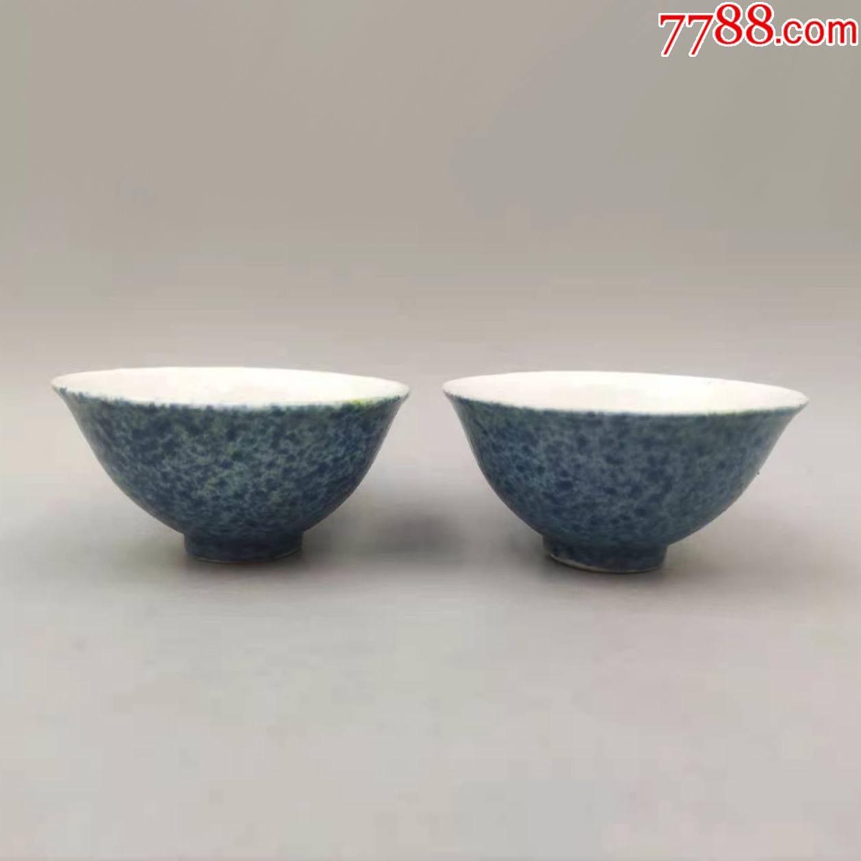 民国炉钧釉茶杯_茶杯/茶盅/茶盏_图片价格_收藏价值_7788铜锁收藏