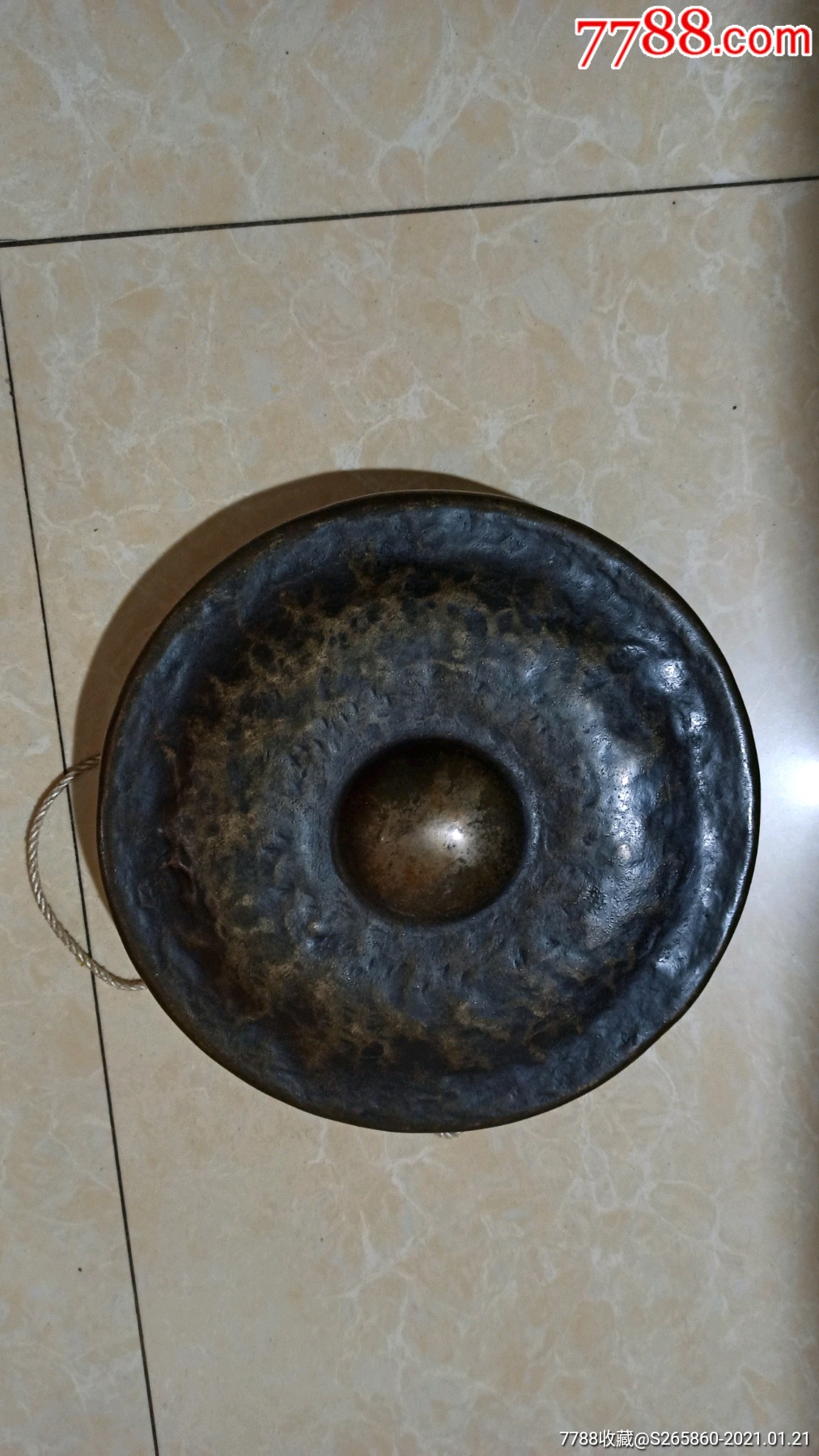 青铜包锣(咚子)完美漂亮