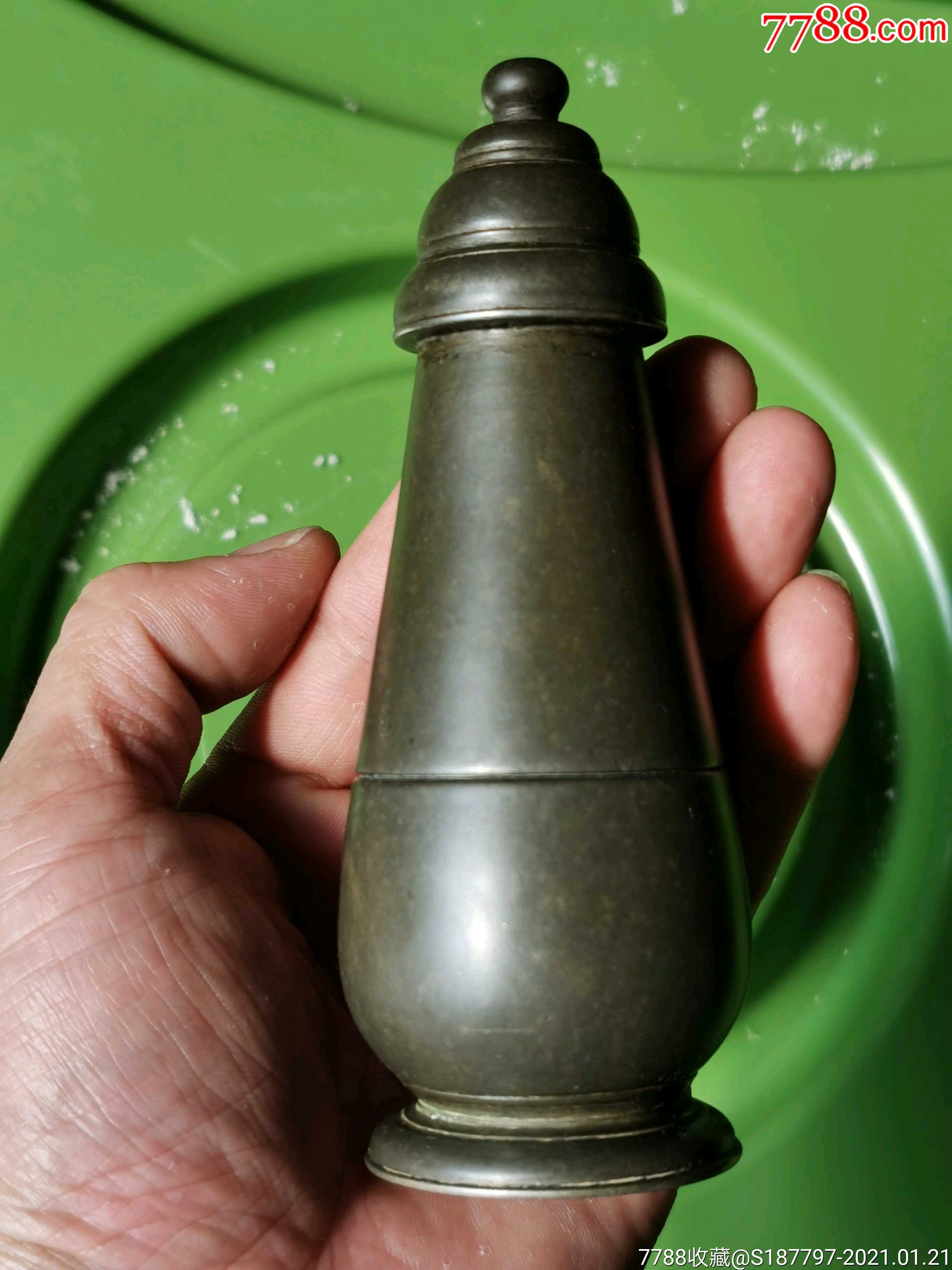 唐塔形舍利青铜瓶