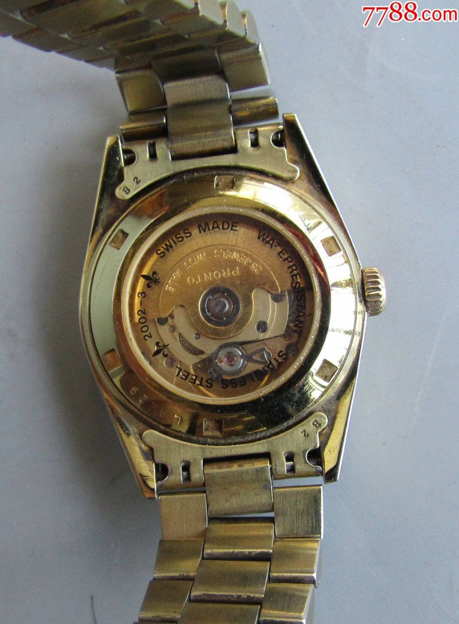 瑞士百浪多自动机械男表2834-2,v8