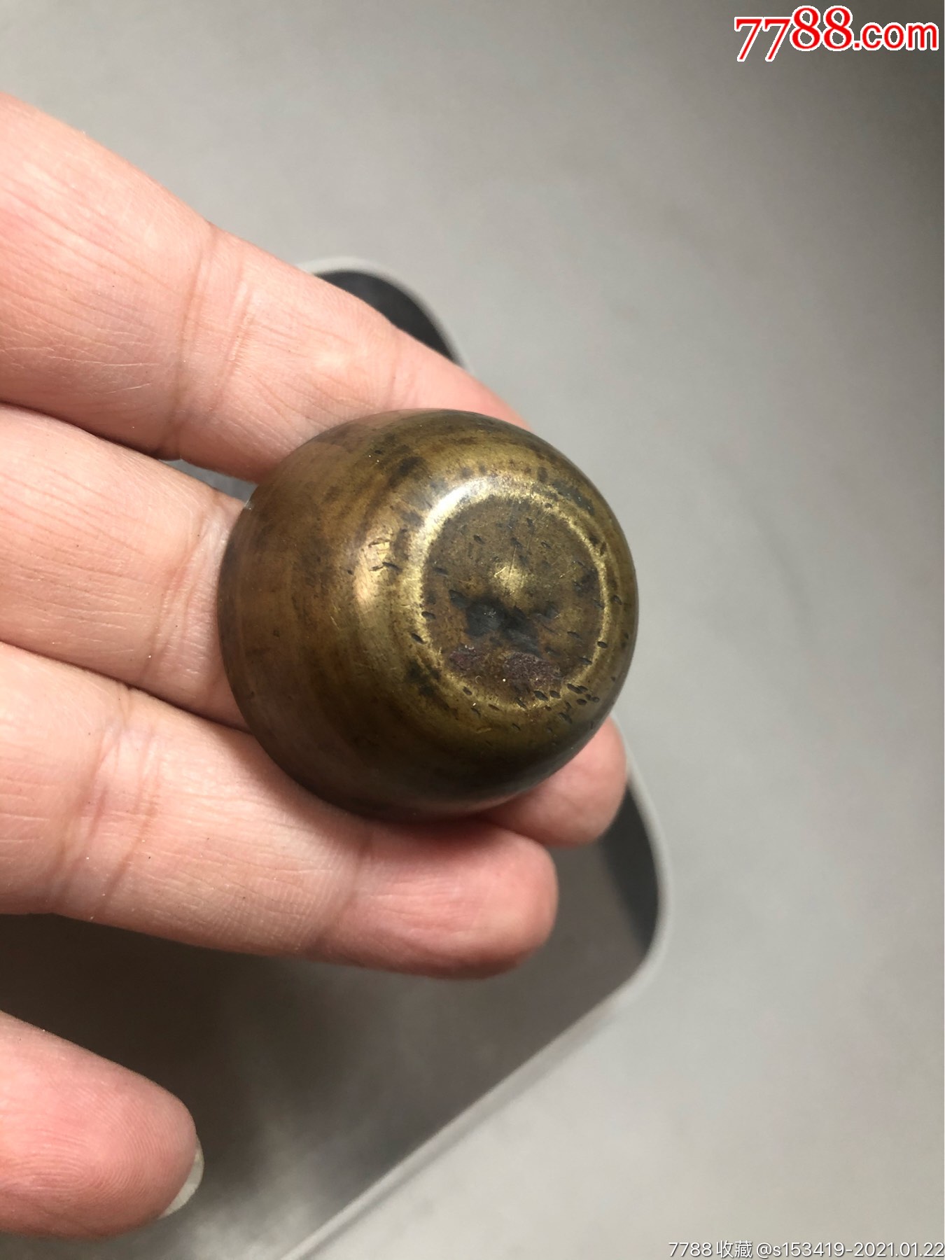 清代黄铜小酒杯古董收藏包老包邮喜欢带走一口价包邮每天更新货架欢迎