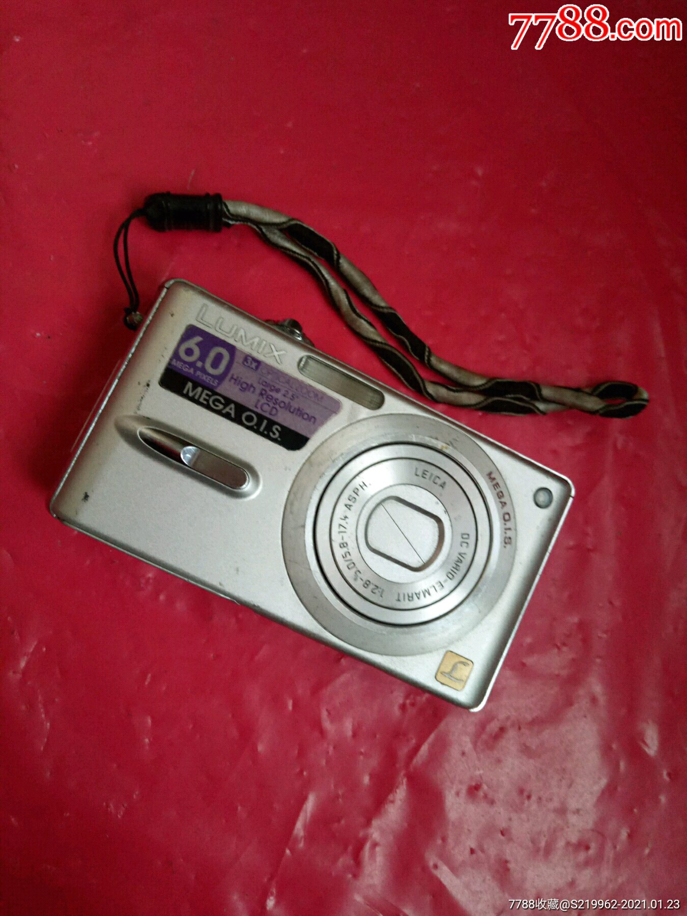老式卡片相机lumix(panasonic)