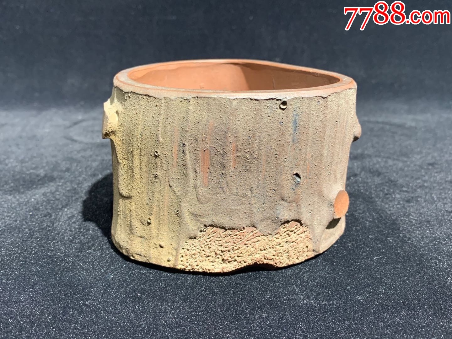 宜兴老紫砂花盆/文革567老厂货收藏摆件/a33-其他紫砂-7788收藏