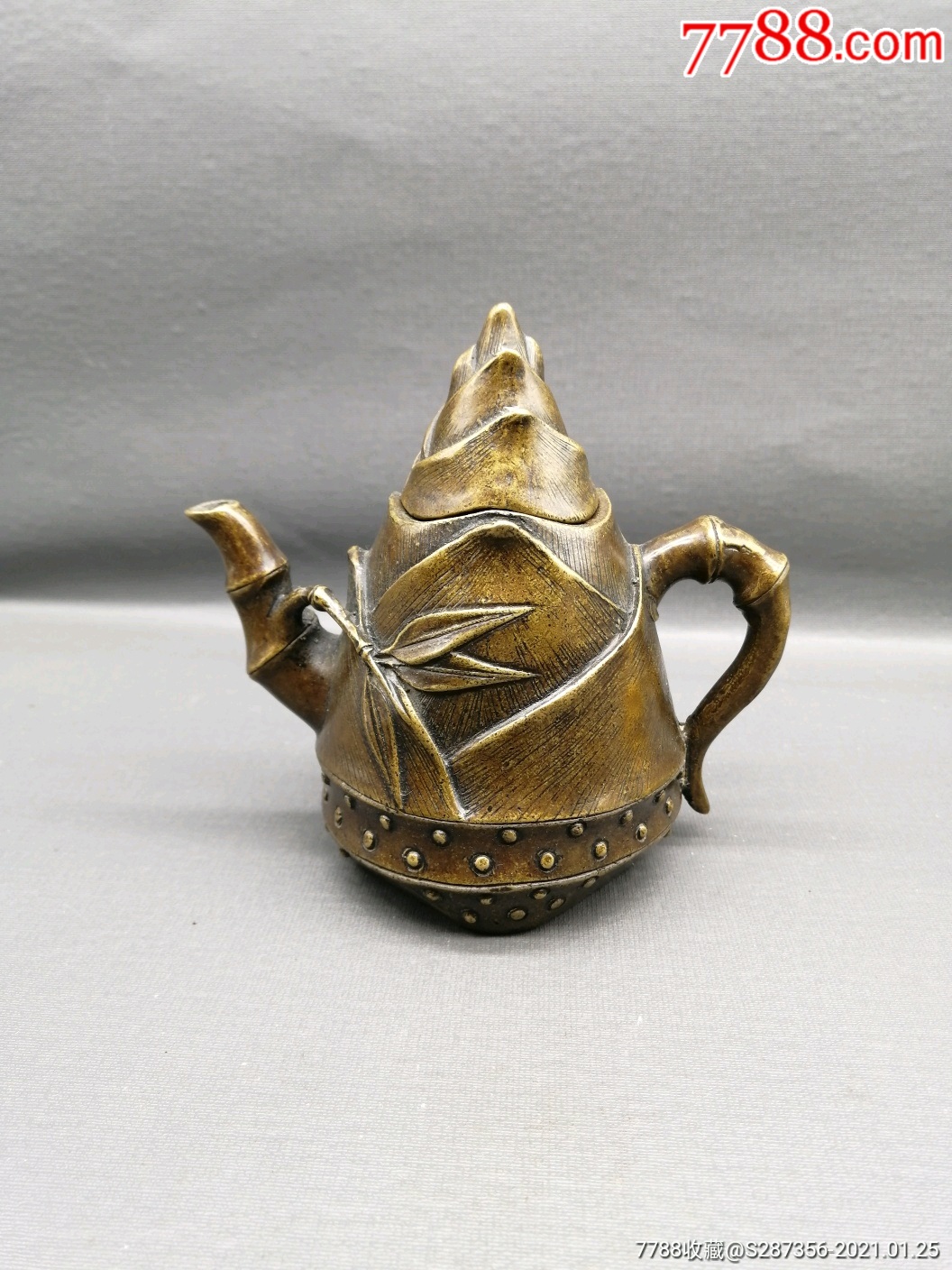 工艺品竹笋茶壶