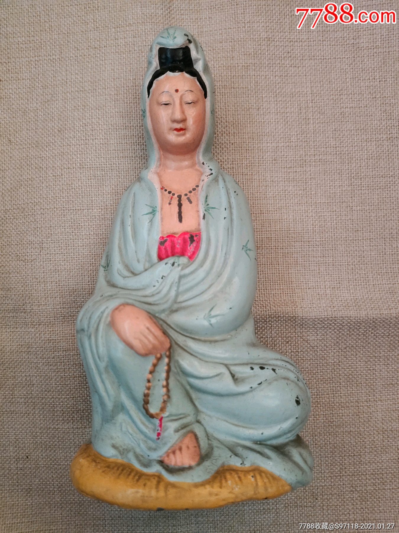 观音菩萨_彩绘瓷/彩瓷_第1张_7788音像