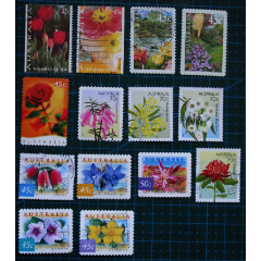 澳大利亚邮票-----鲜花（信销票）(se78103093)_7788收藏__收藏热线