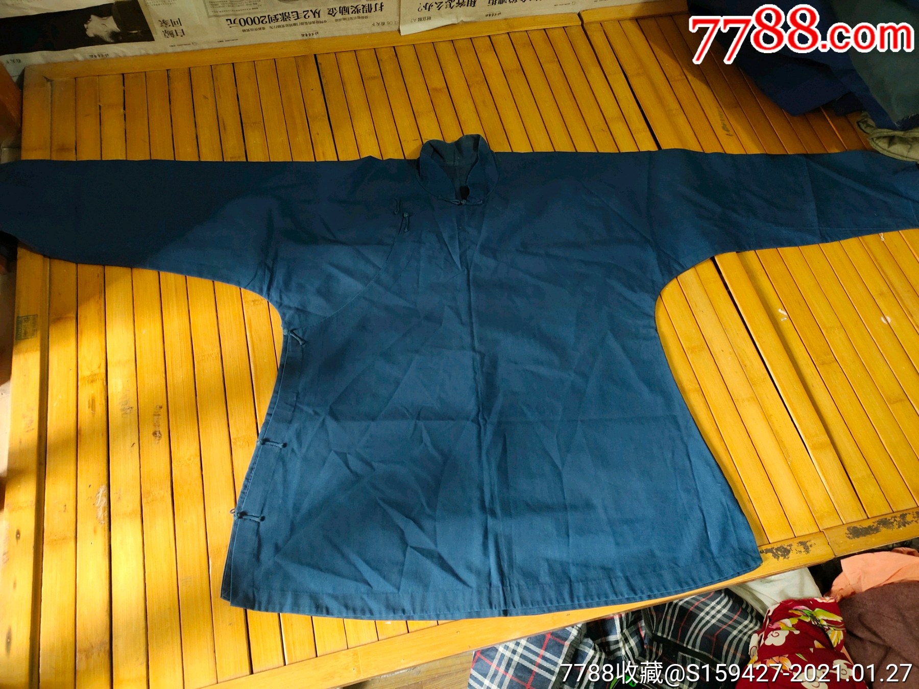 的确良大襟老衣服